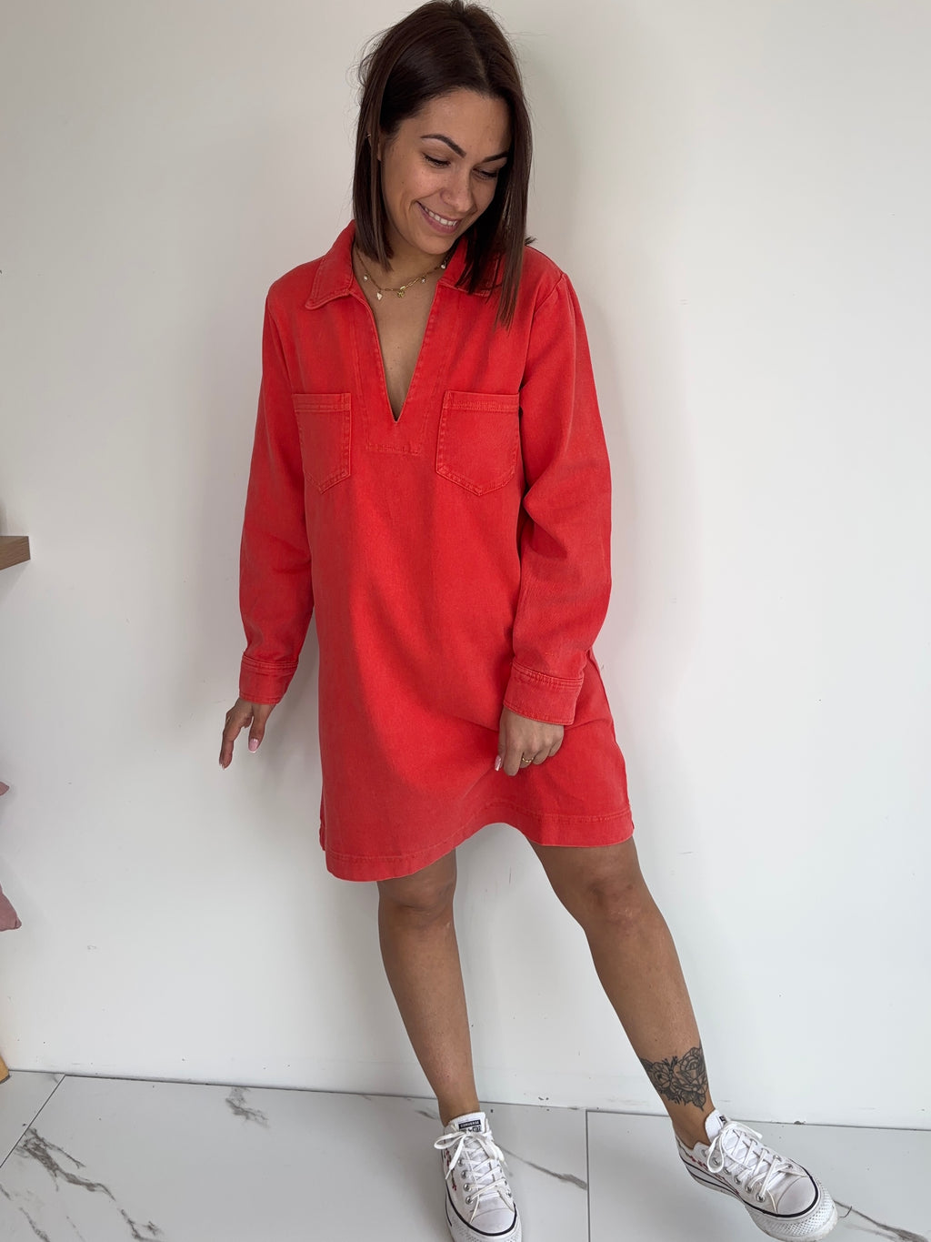 Robe Aimée - corail