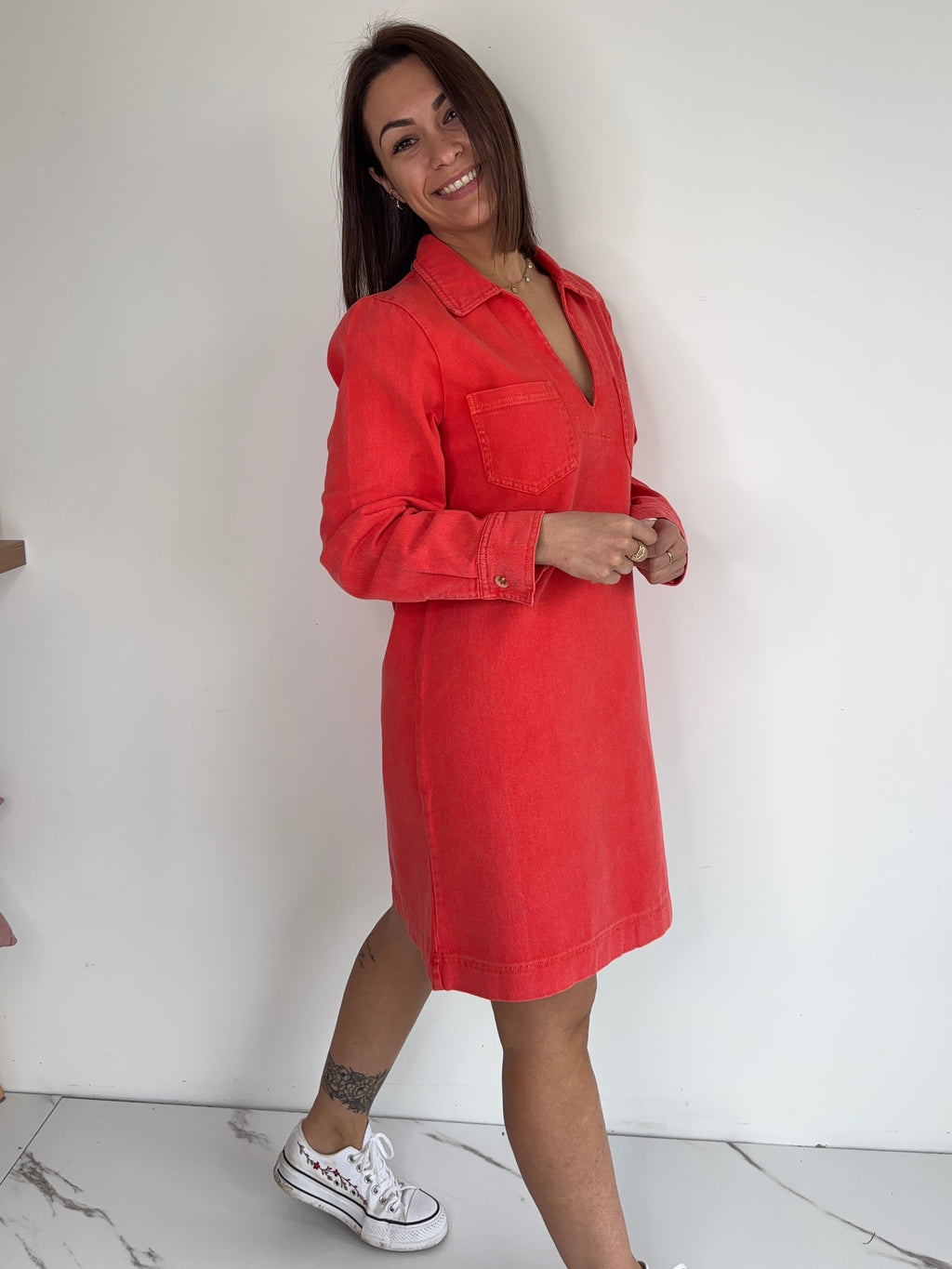 Robe Aimée - corail