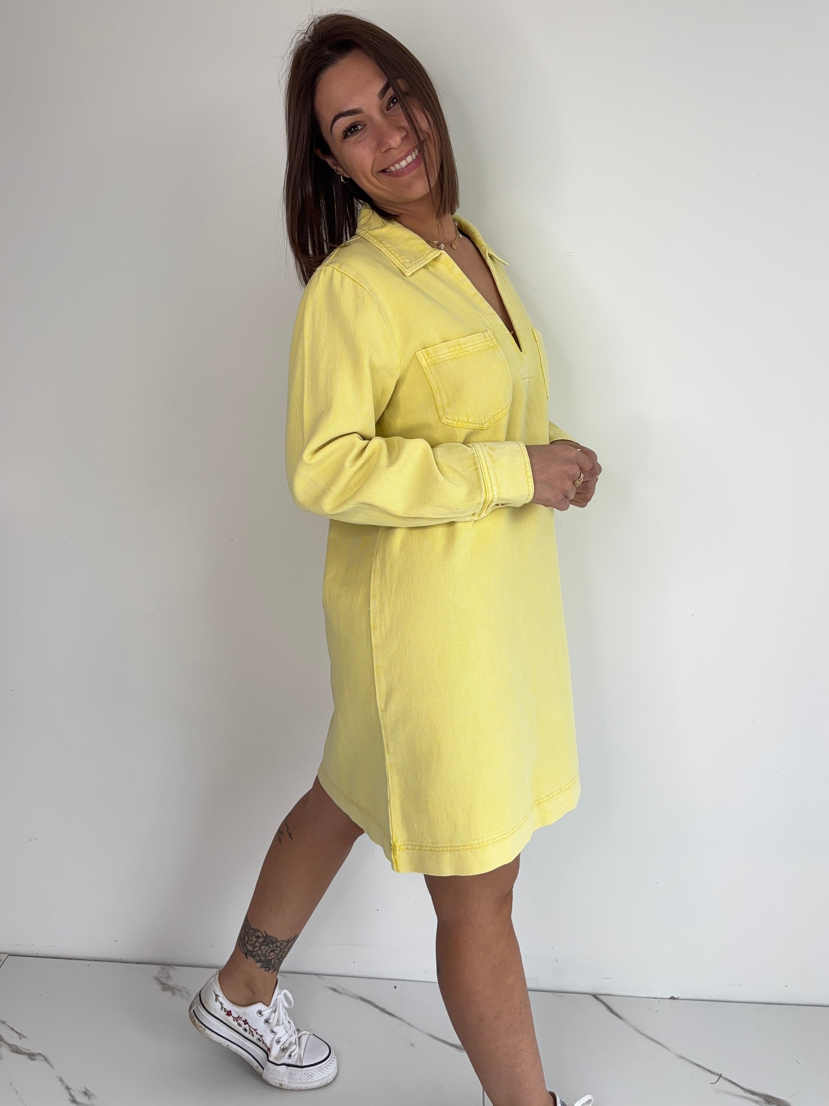 Robe Aimée - jaune