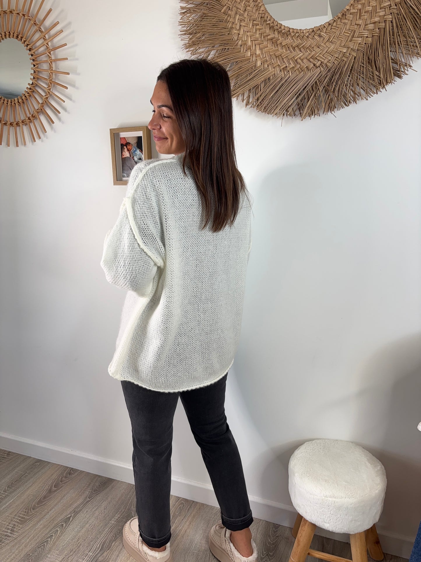 Gilet Denise - écru