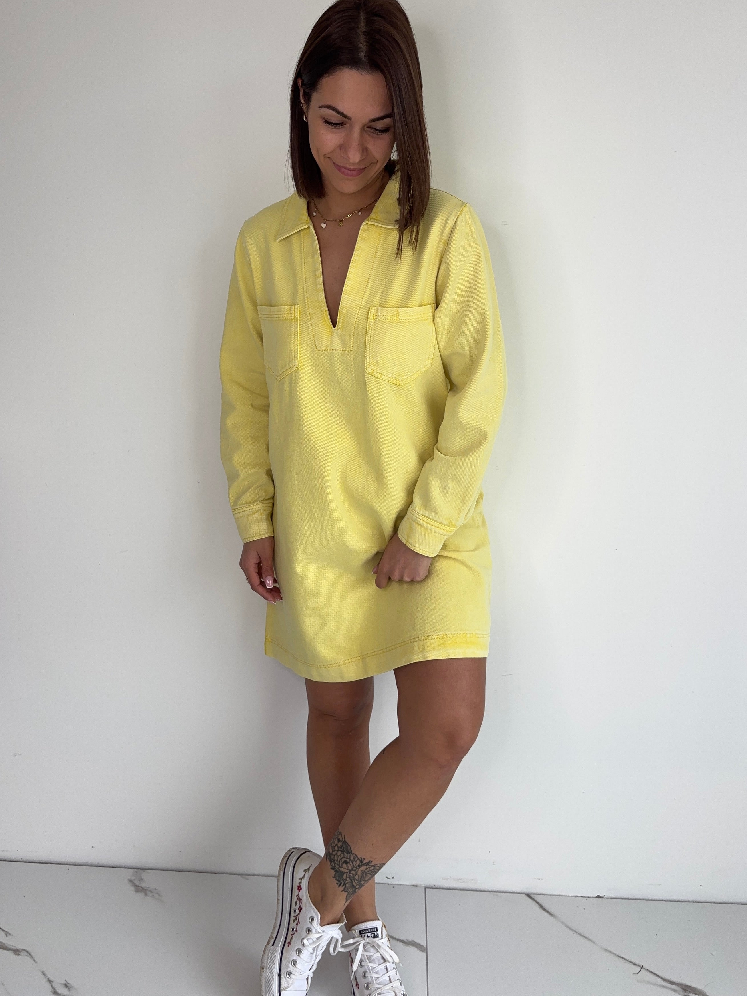 Robe Aimée - jaune