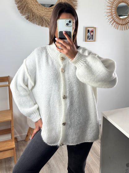 Gilet Denise - écru