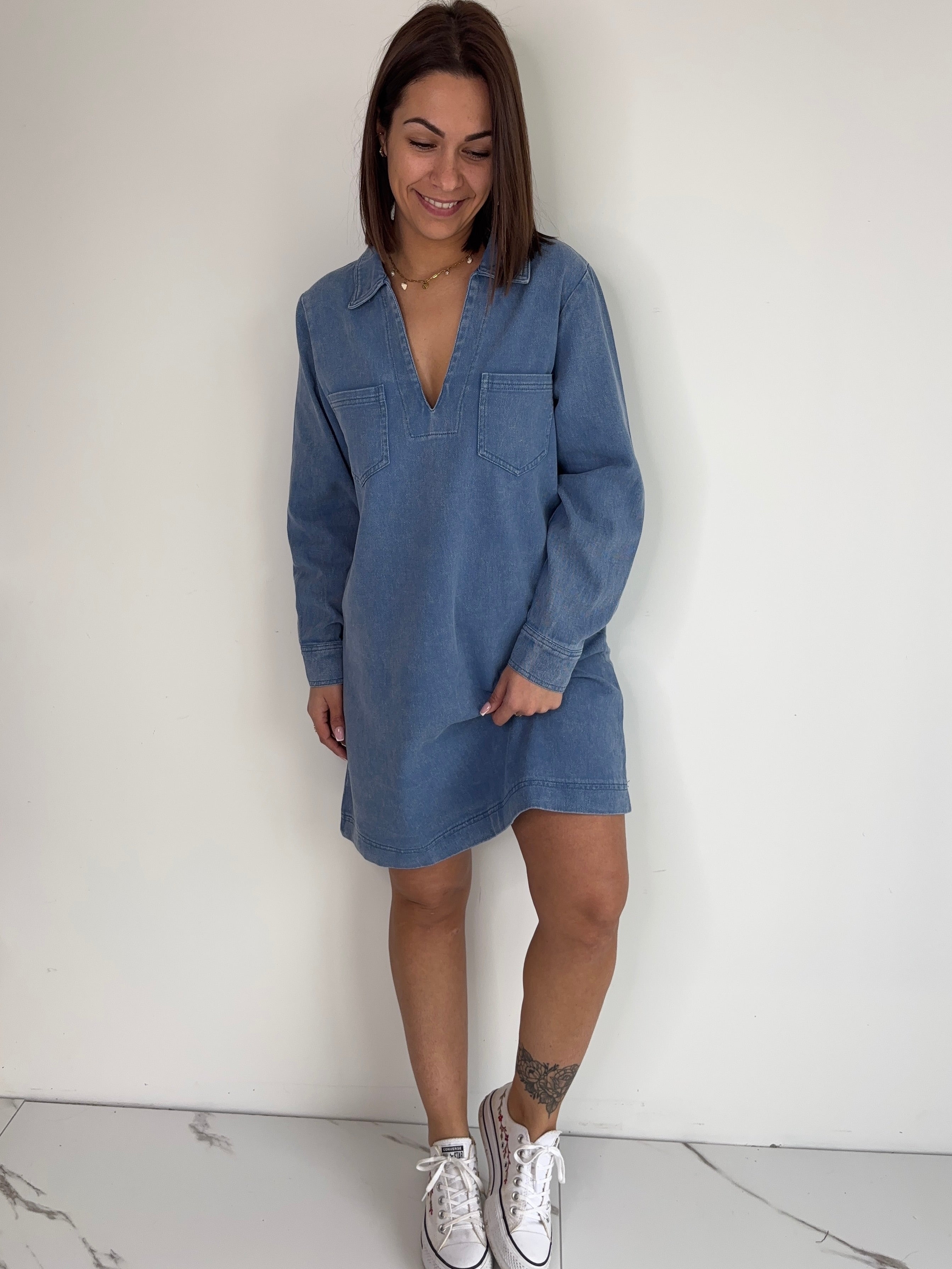 Robe Aimée - jeans bleu