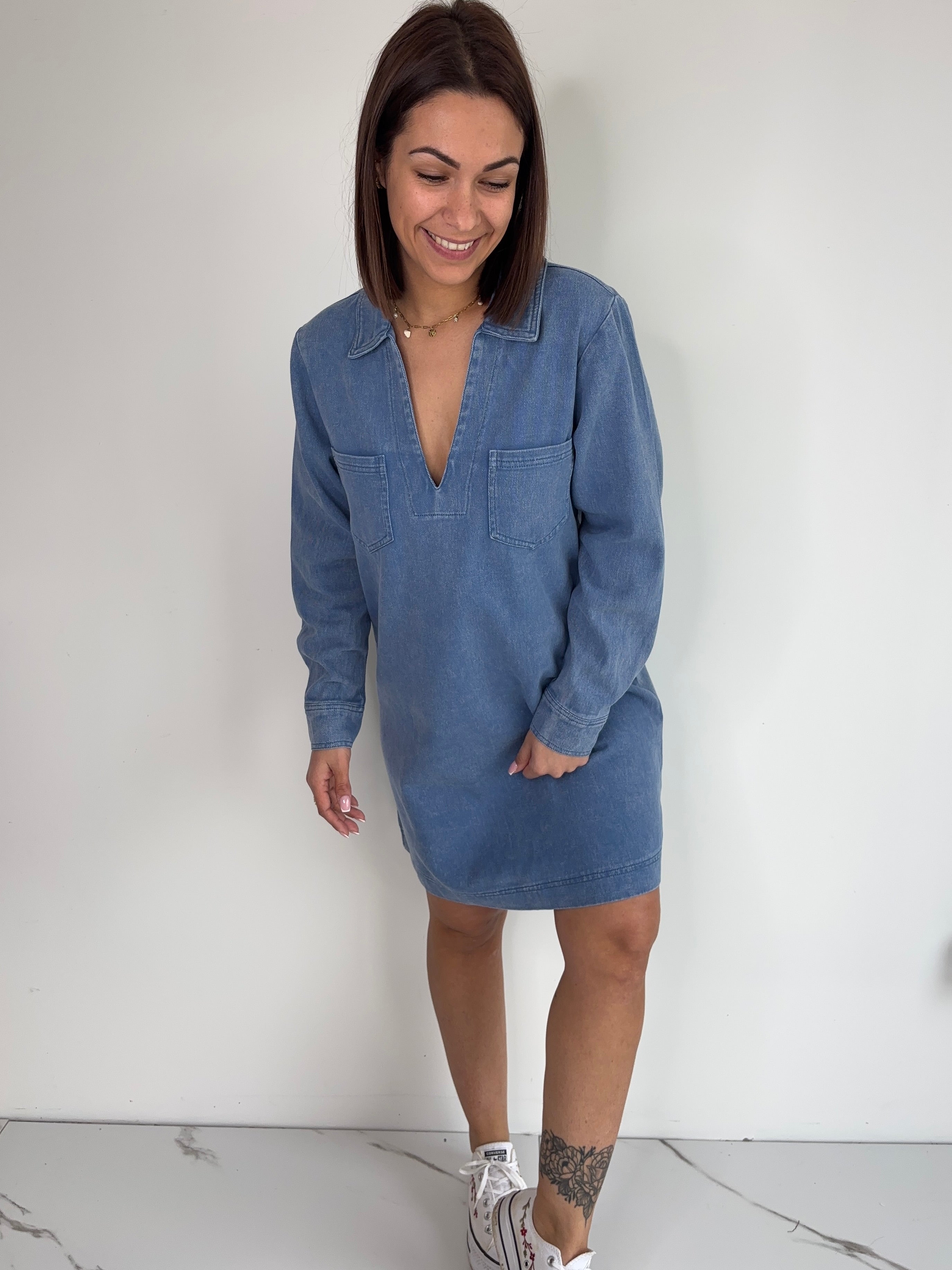 Robe Aimée - jeans bleu