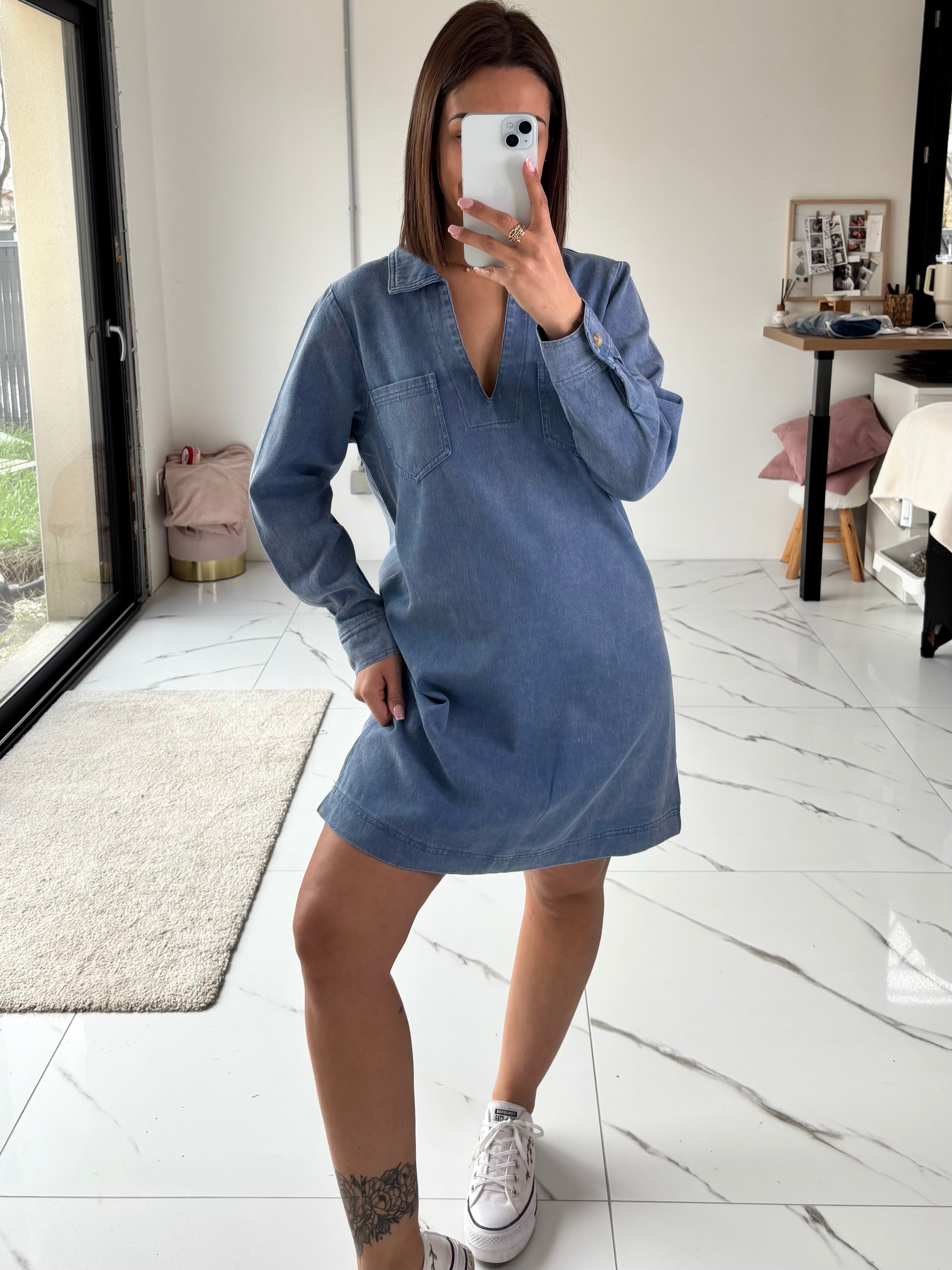 Robe Aimée - jeans bleu