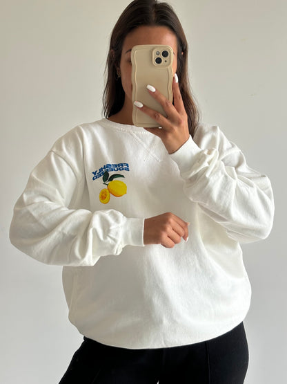 Pull citron Li-blanc