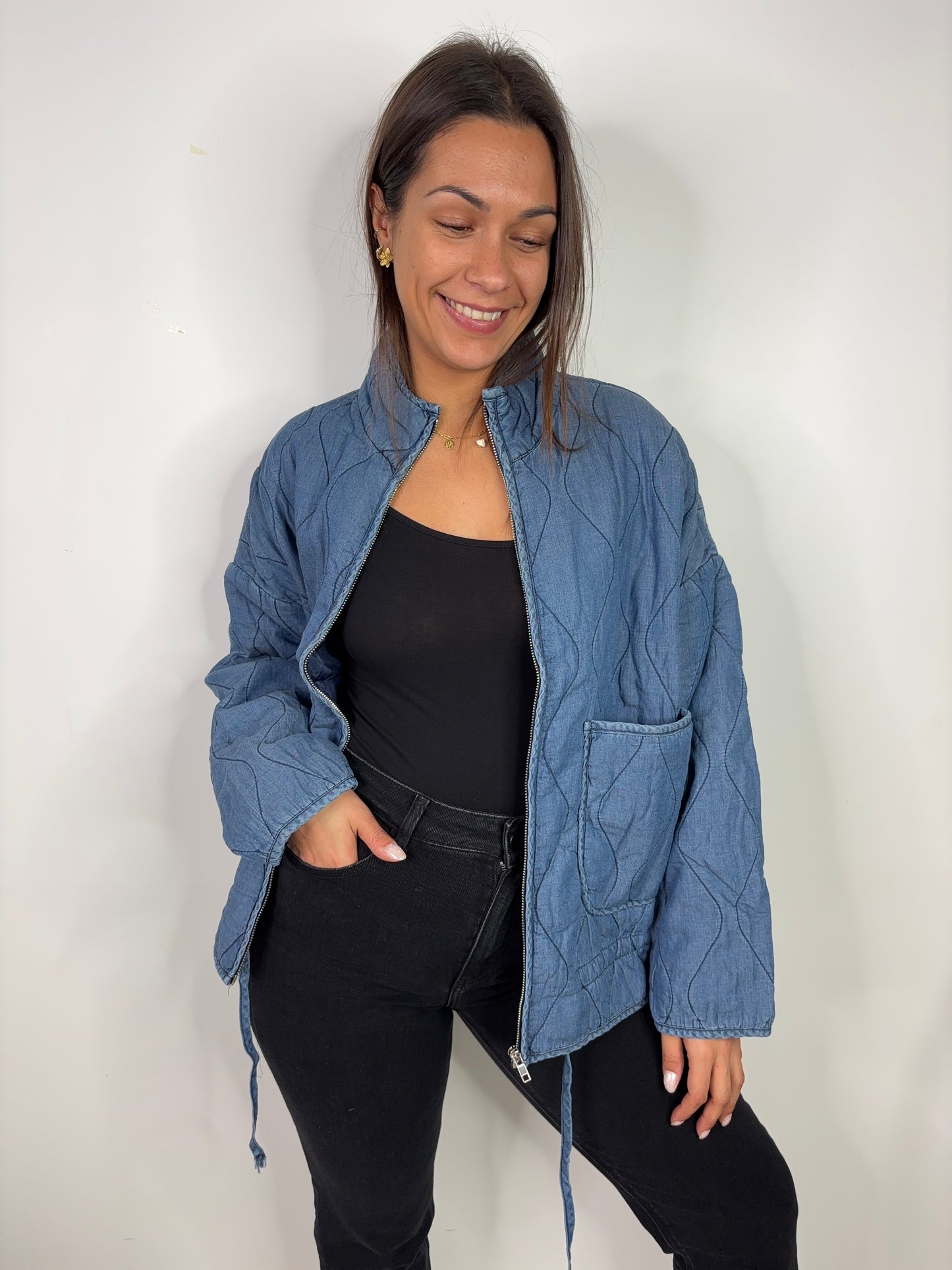 Blouson Lilou - bleu