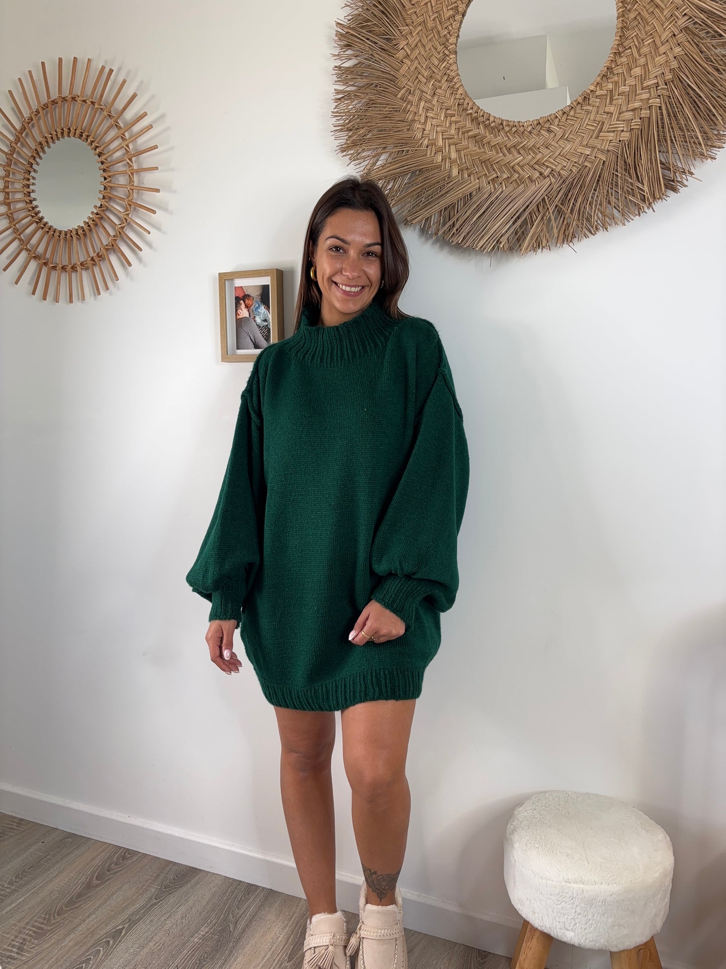 Robe ou Pull Valentina - vert