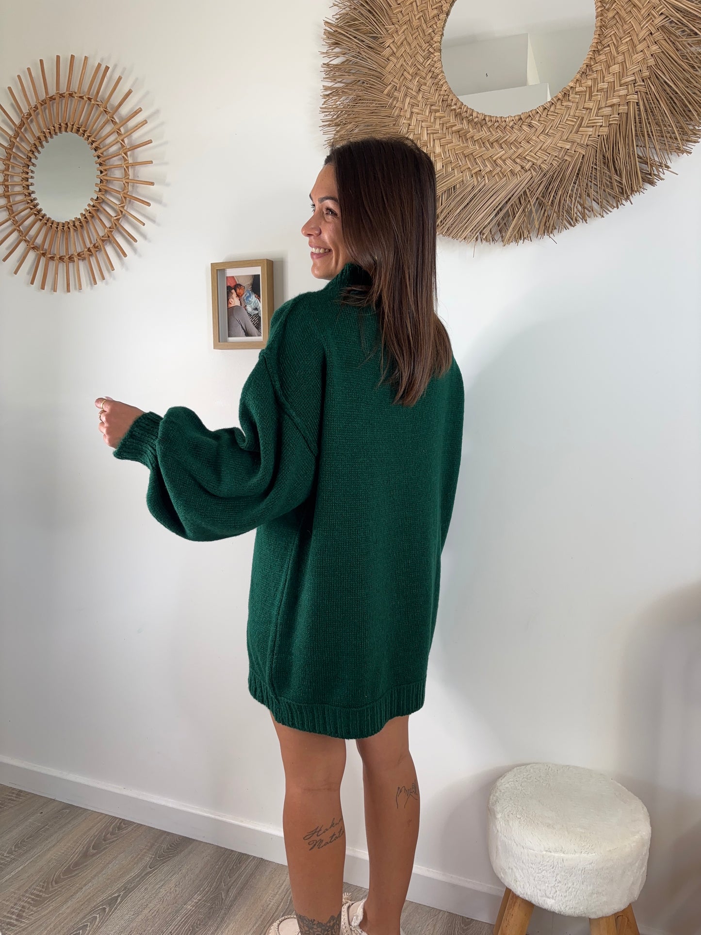 Robe ou Pull Valentina - vert