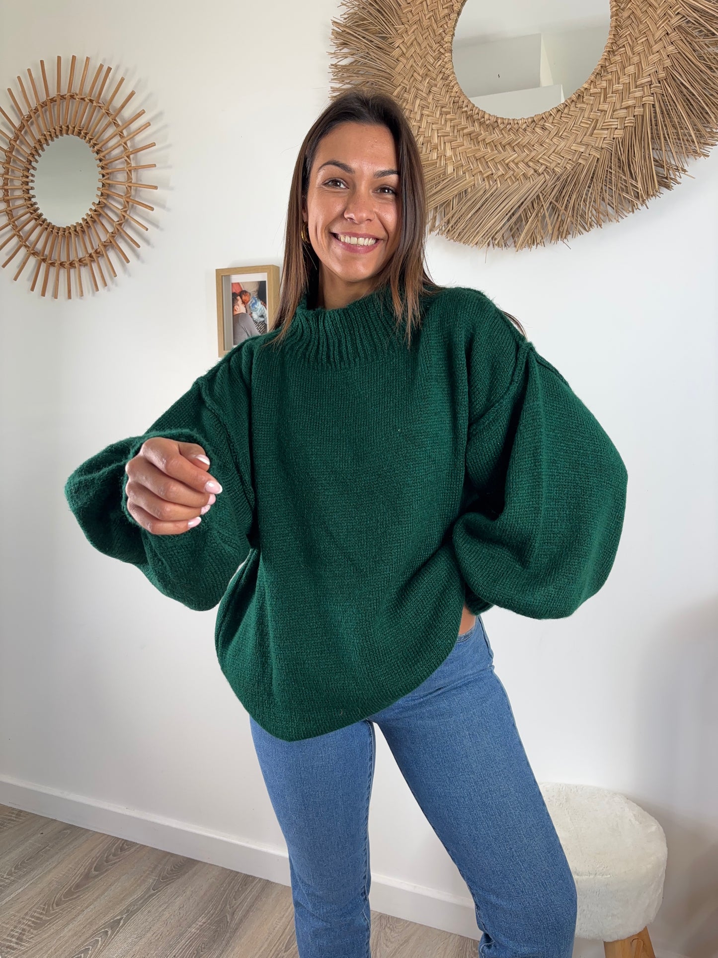 Robe ou Pull Valentina - vert