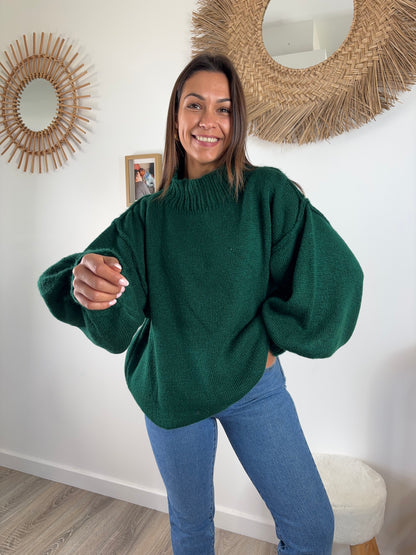Robe ou Pull Valentina - vert