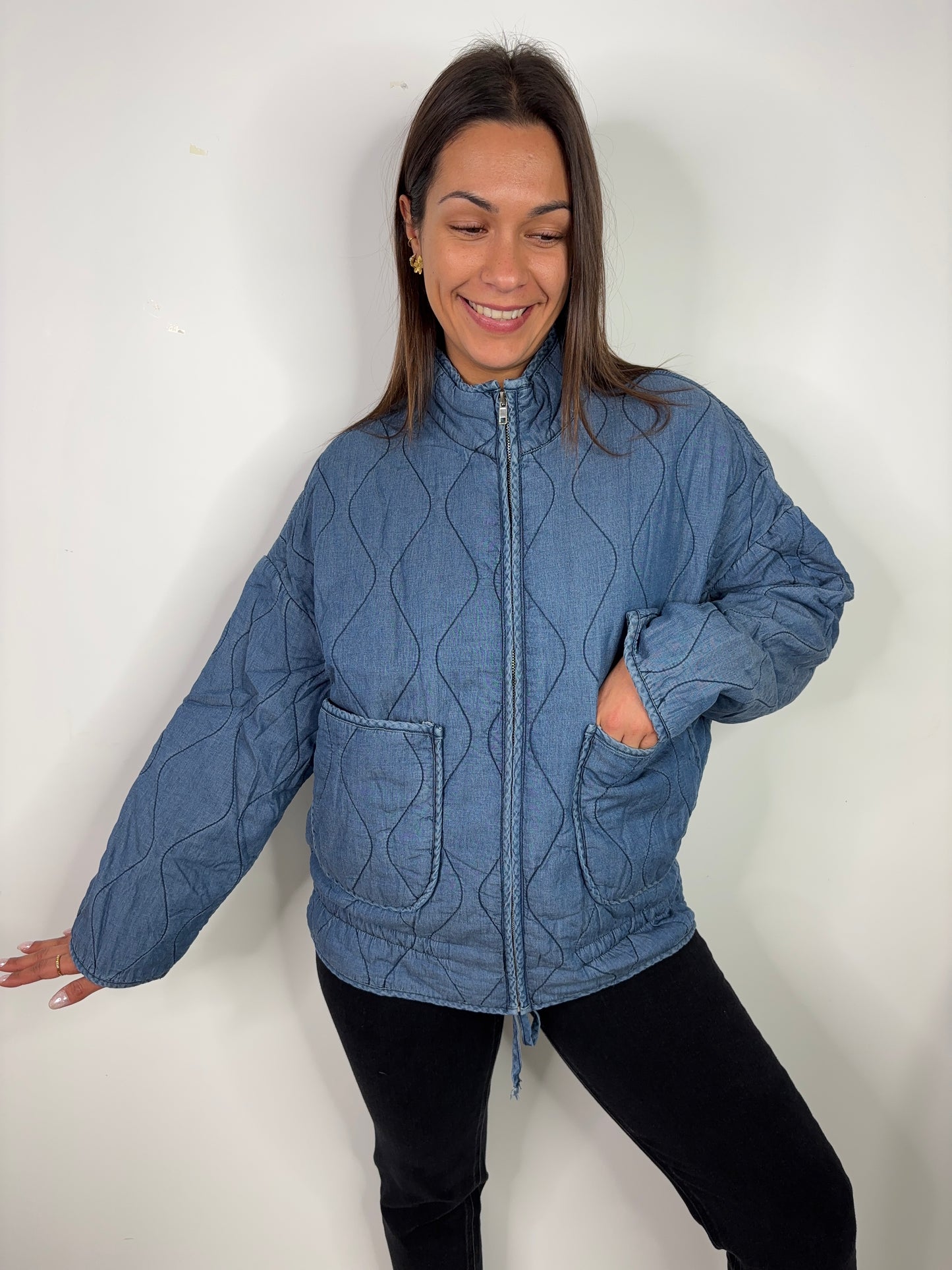 Blouson Lilou - bleu