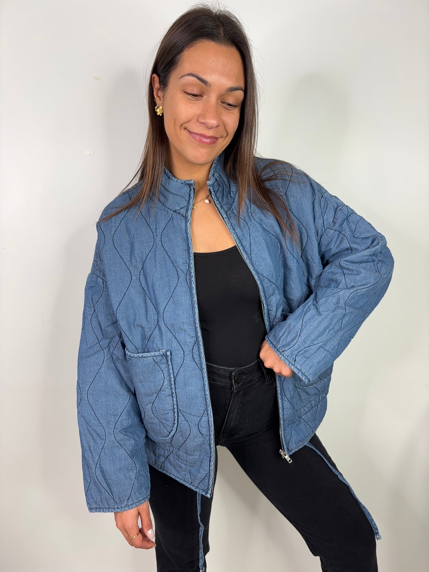 Blouson Lilou - bleu