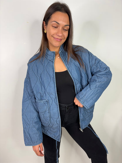 Blouson Lilou - bleu