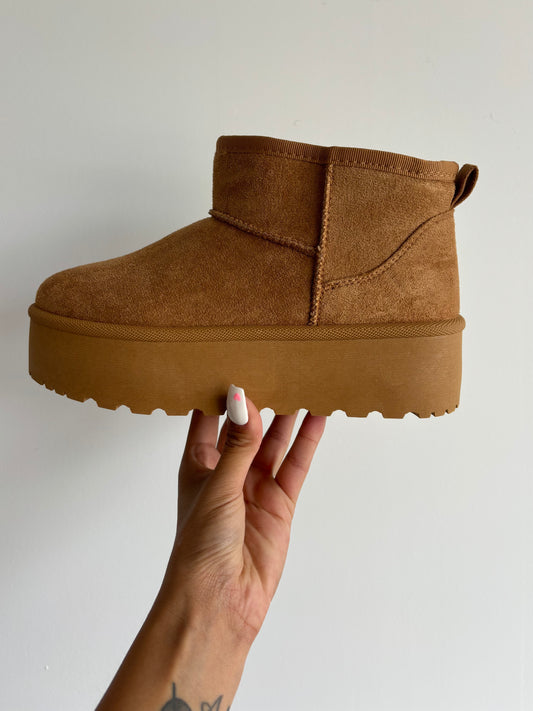 Bottines "Huguette"  camel