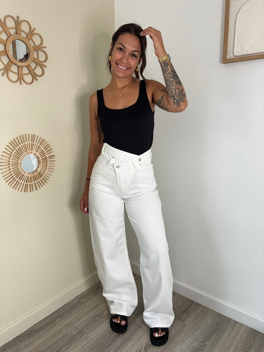 Jeans Ema - blanc