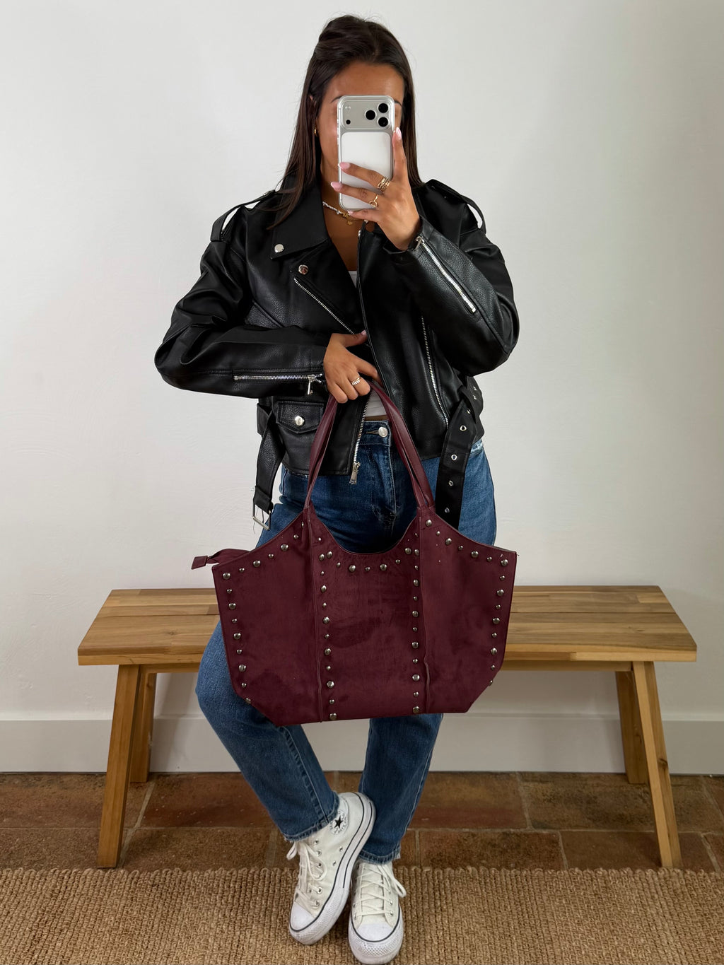 Sac Romy - bordeaux