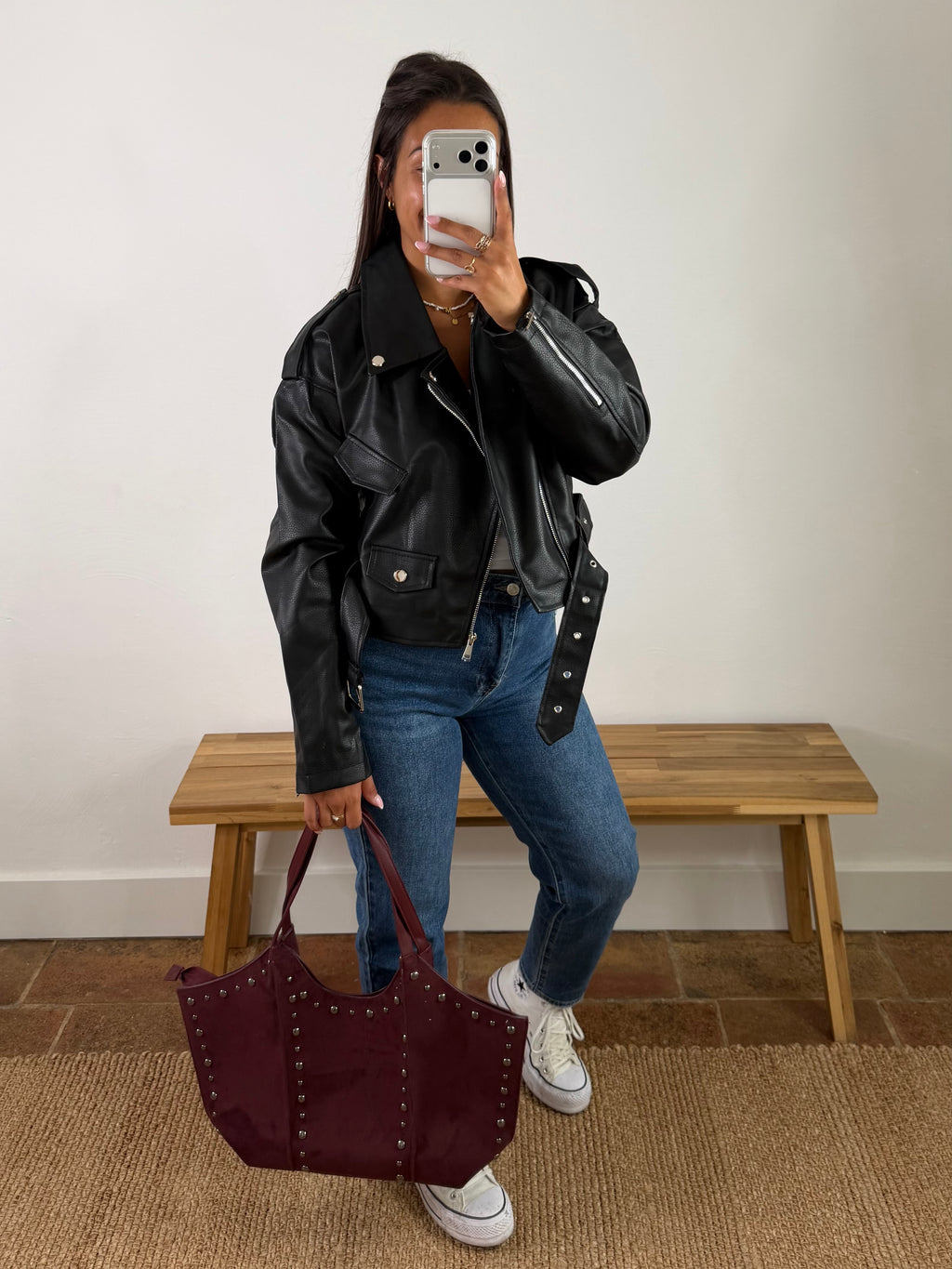Sac Romy - bordeaux