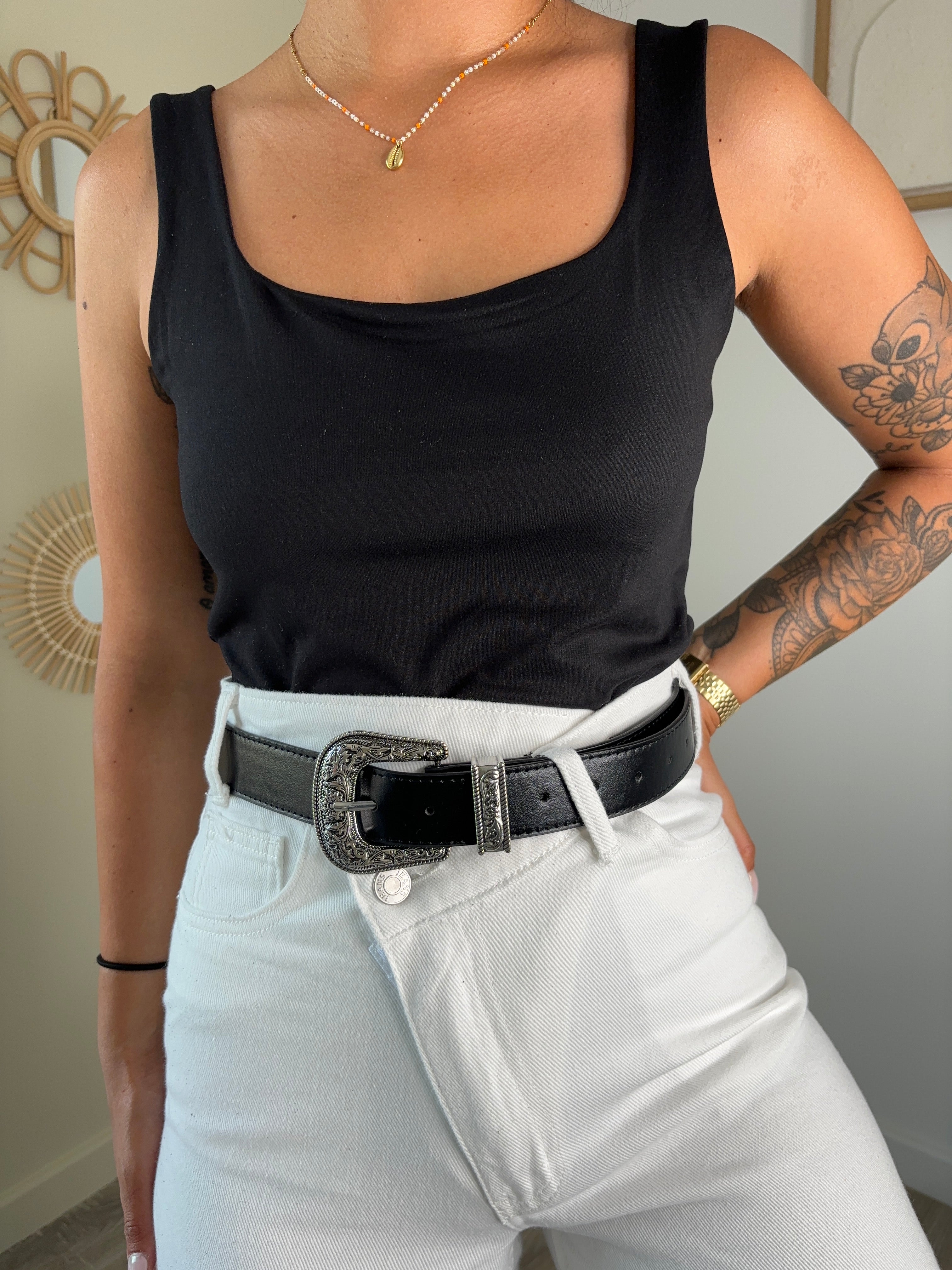 Ceinture Lizzie - noir