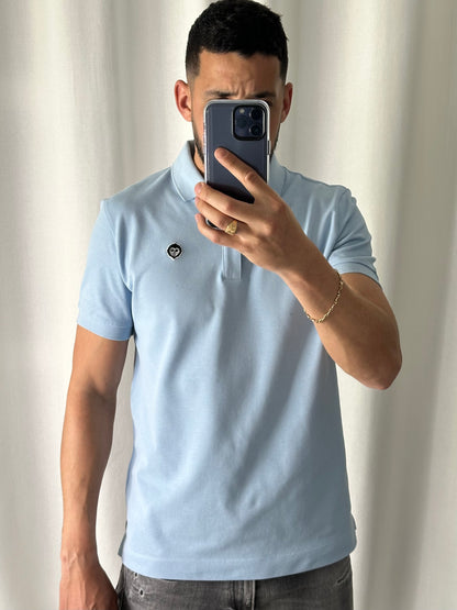 Polo unisexe Blue MAYTI