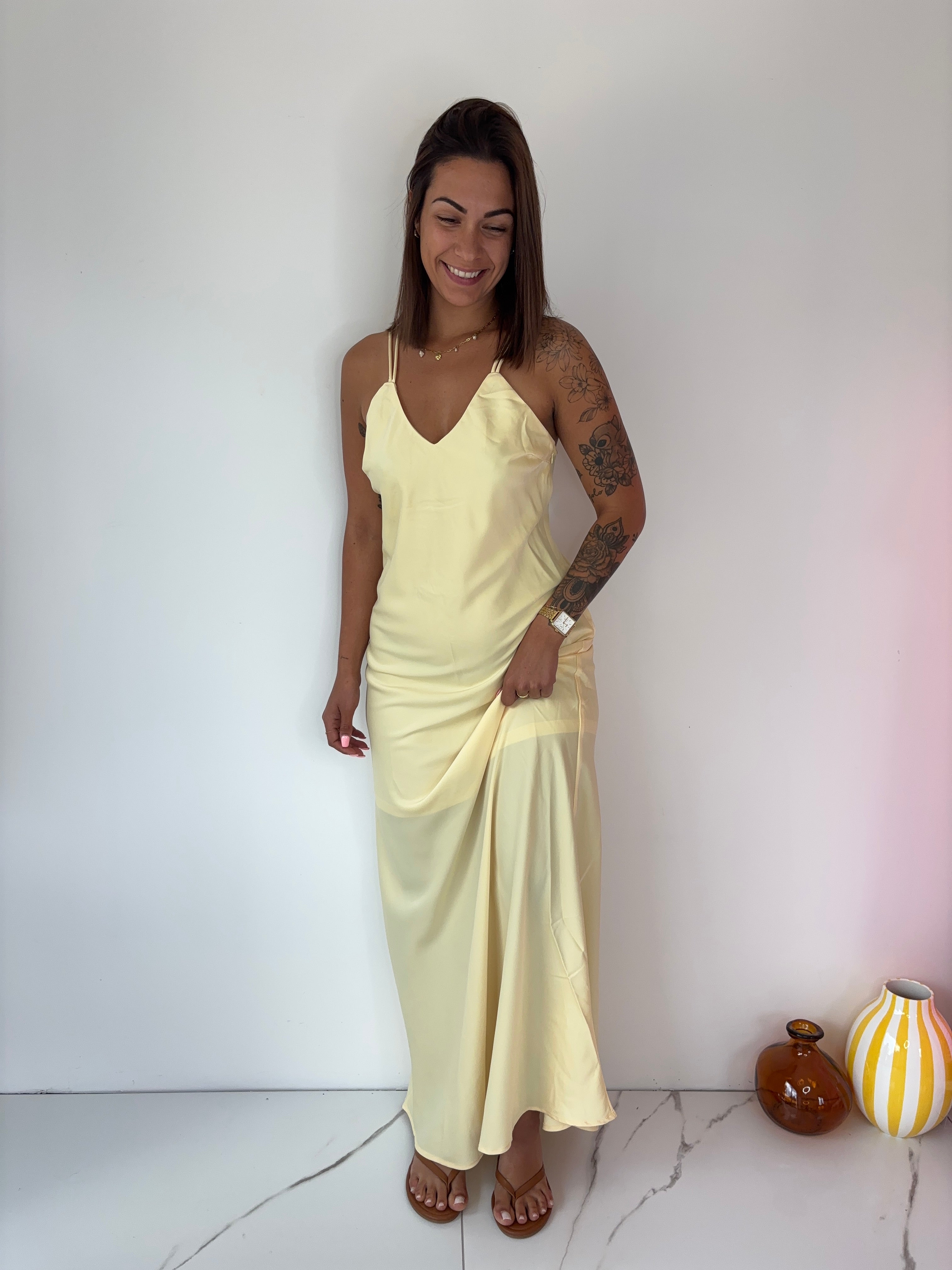 Robe Ulysse - jaune