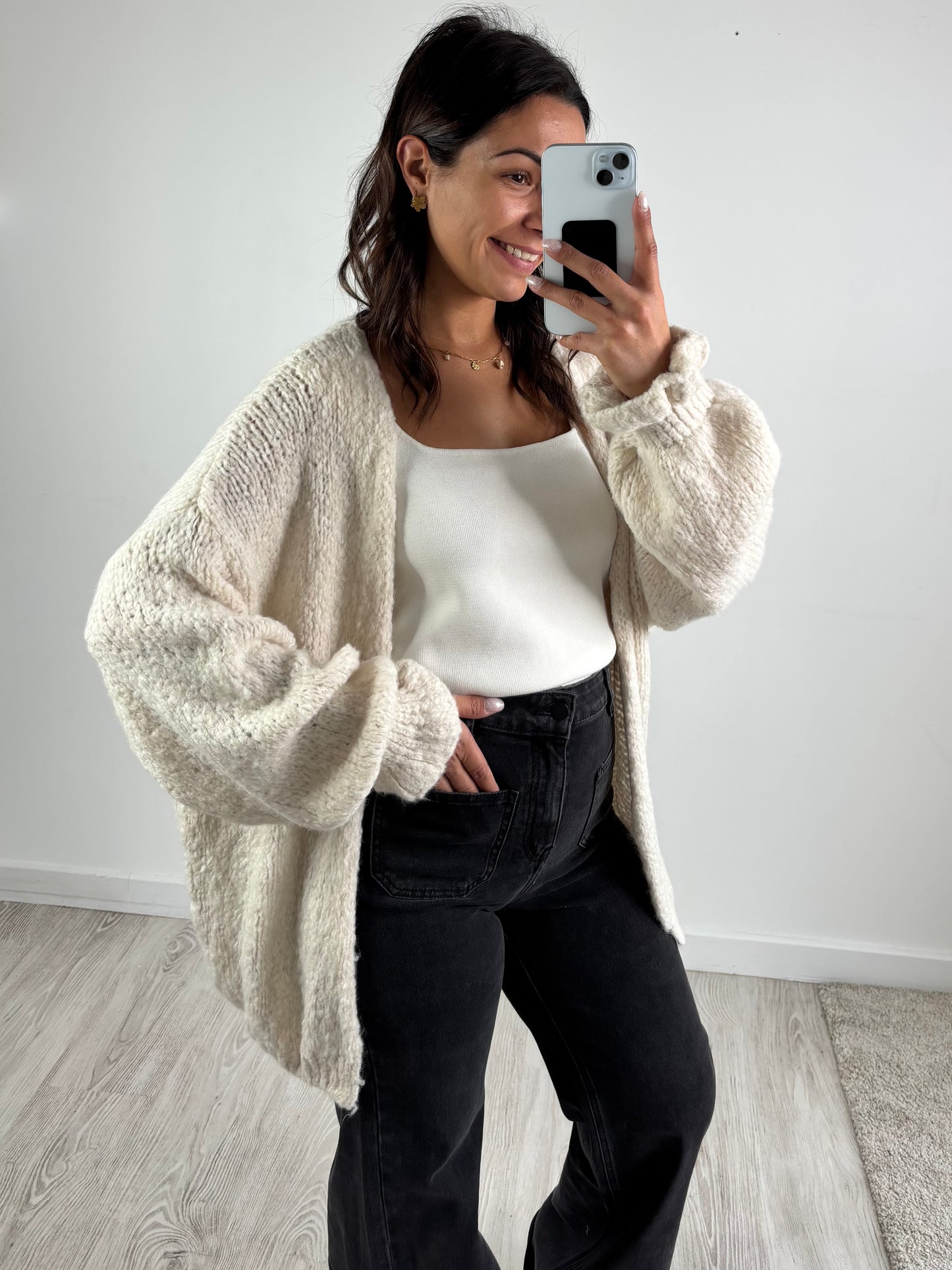 Gilet Timéa - écru