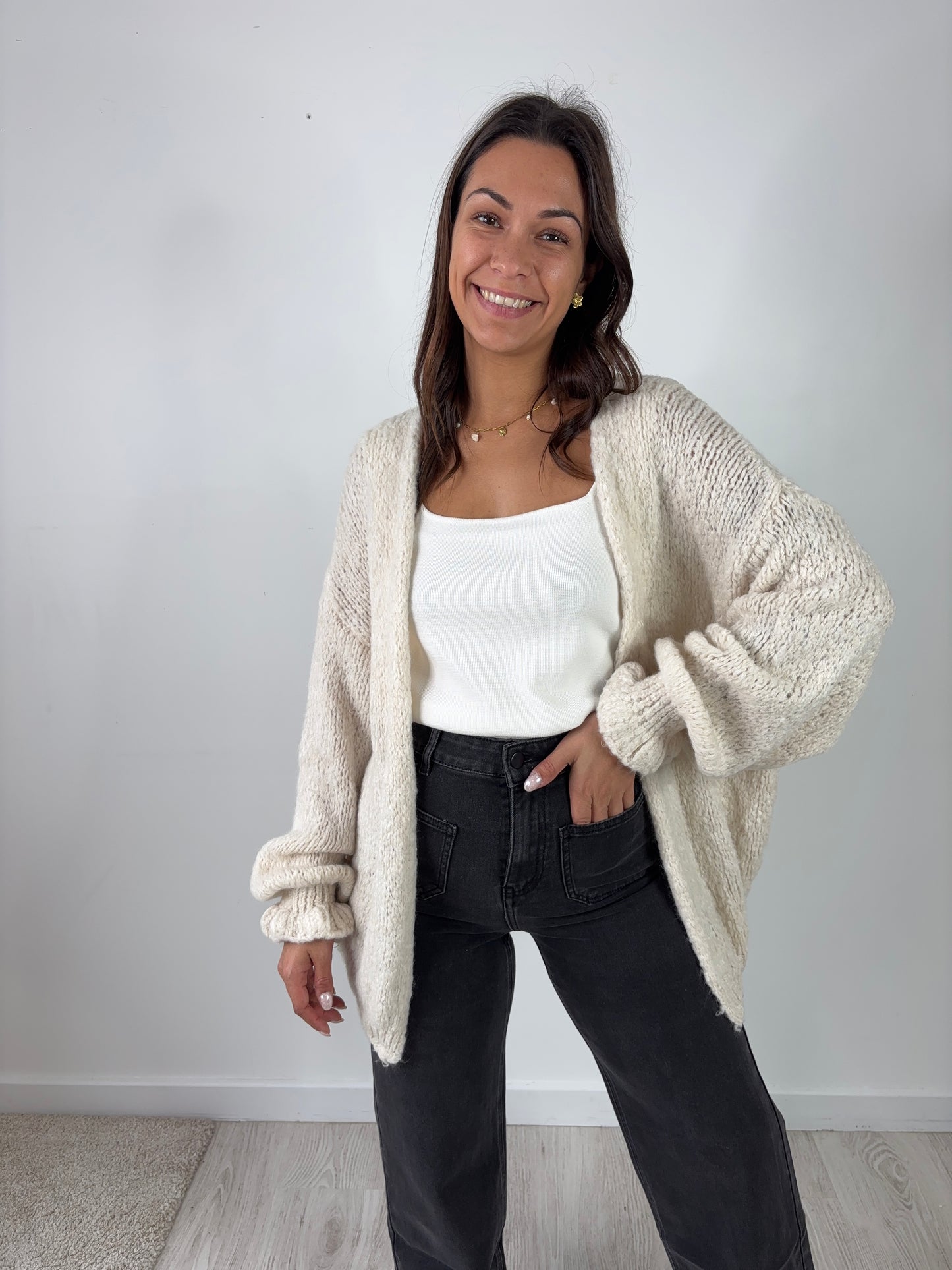 Gilet Timéa - écru