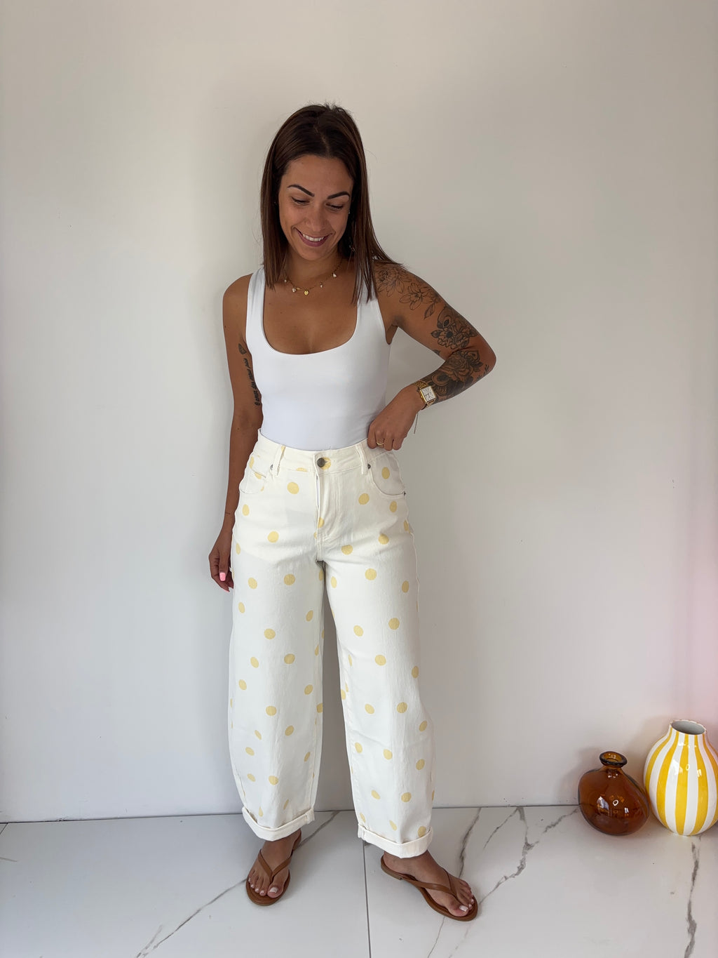 Jeans petit pois Astrid