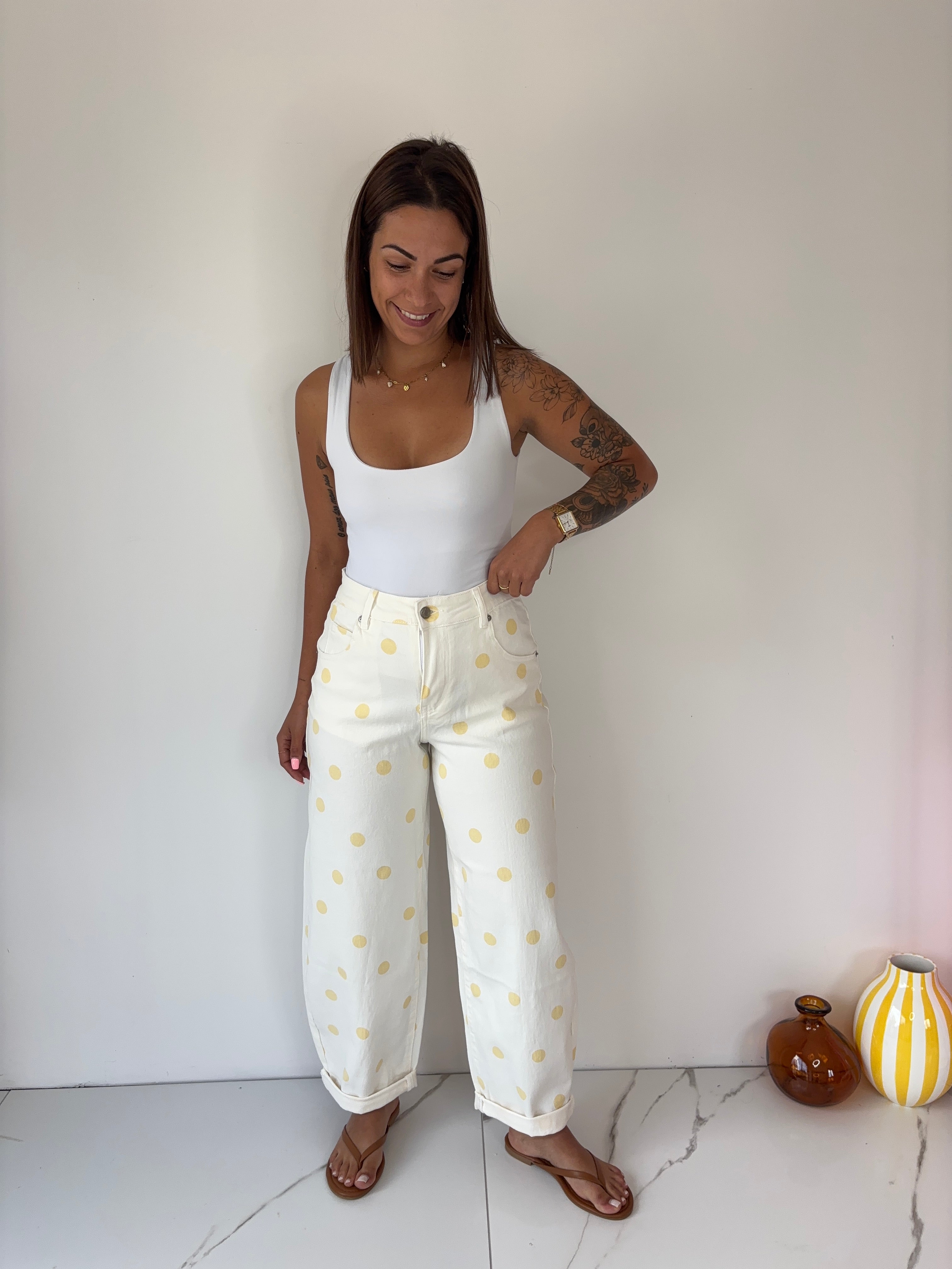 Jeans petit pois Astrid