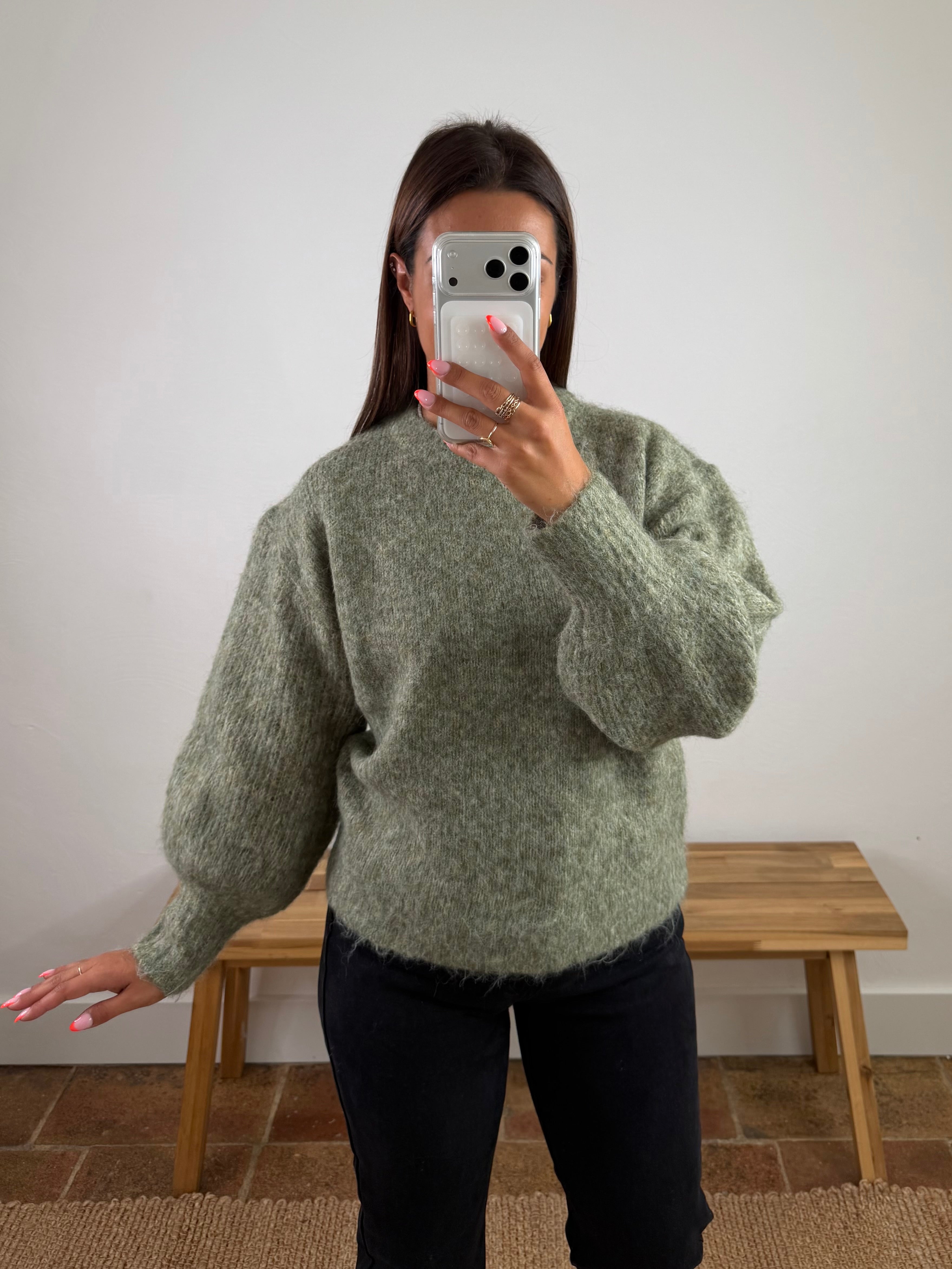 Pull Odile - kaki