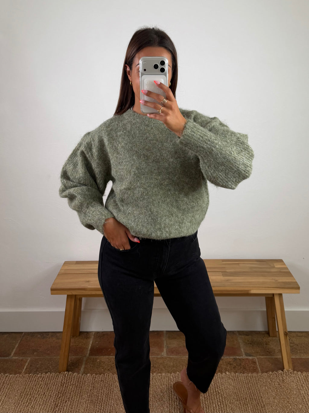 Pull Odile - kaki