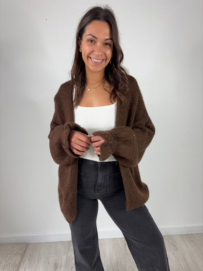 Gilet Timéa - marron