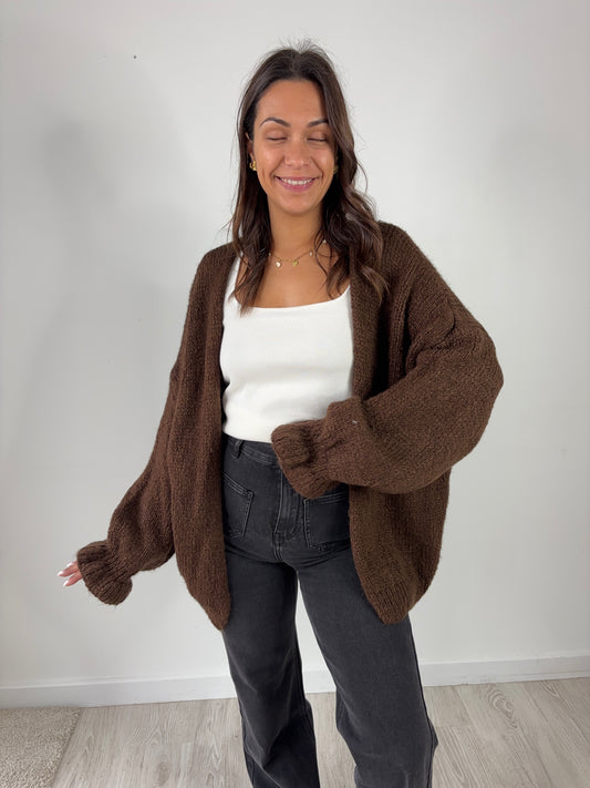 Gilet Timéa - marron