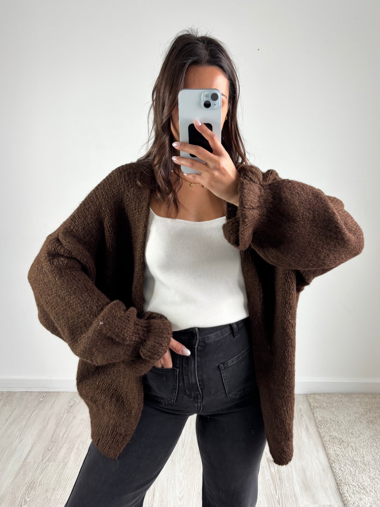 Gilet Timéa - marron