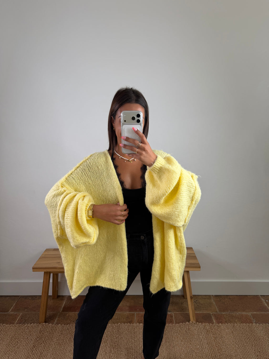 Gilet Lola - jaune du 34 au 48