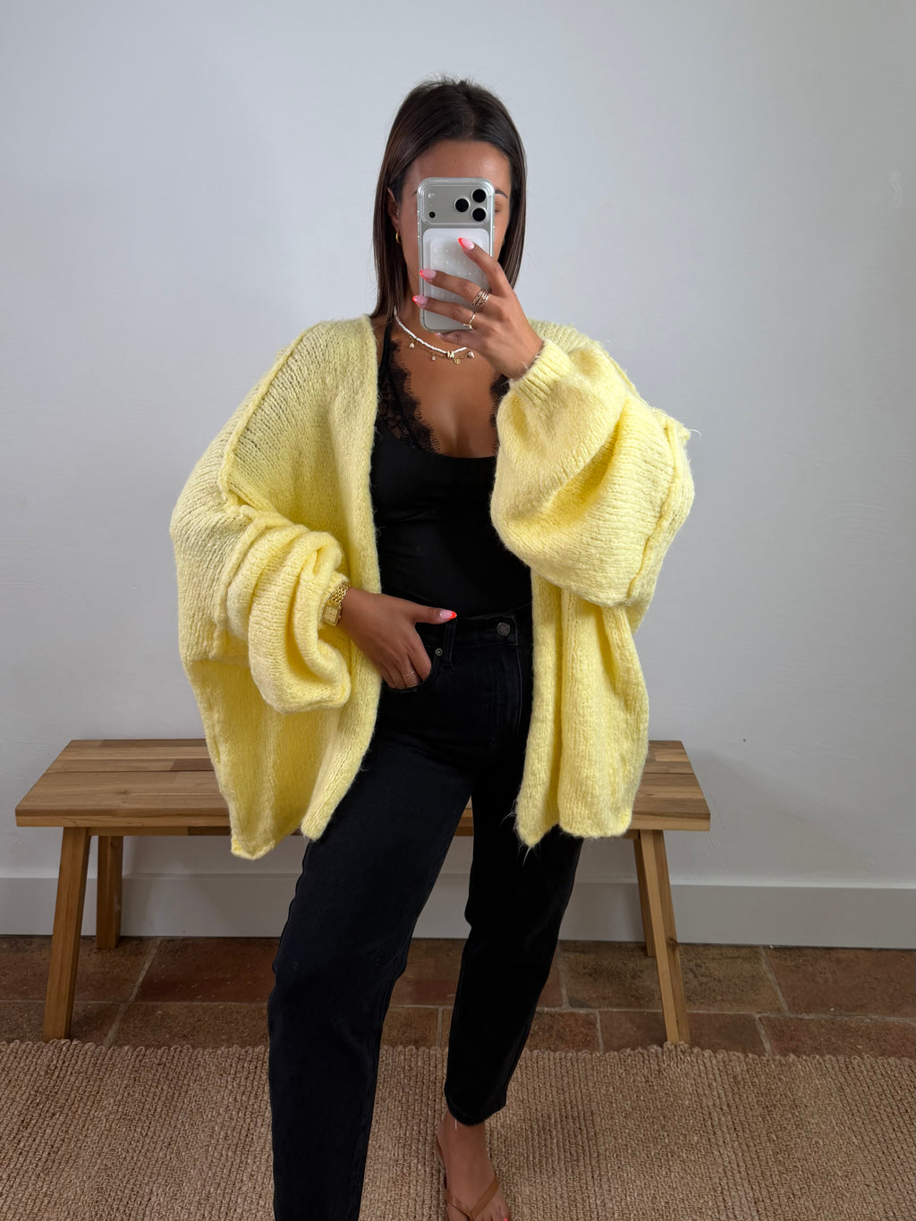 Gilet Lola - jaune du 34 au 48