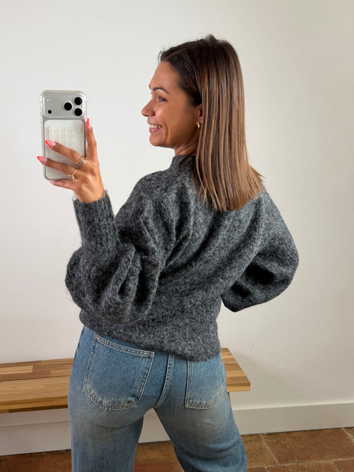 Pull Odile - gris