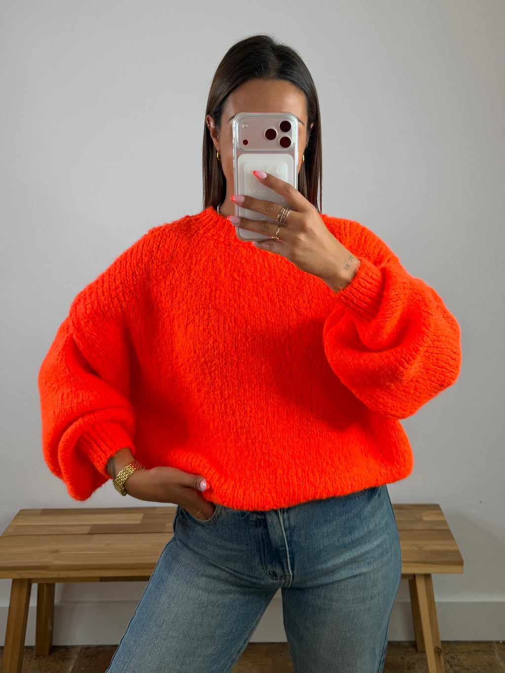 Pull Maolie du 34 au 44 - orange
