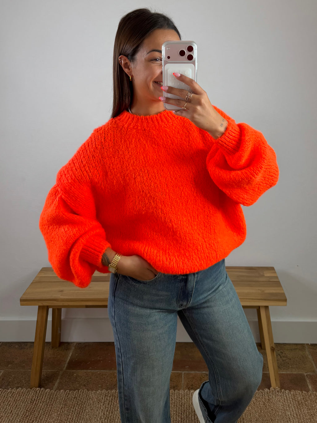Pull Maolie du 34 au 44 - orange
