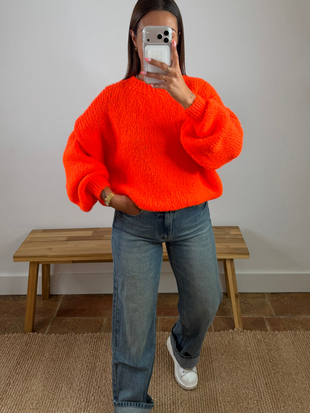 Pull Maolie du 34 au 44 - orange