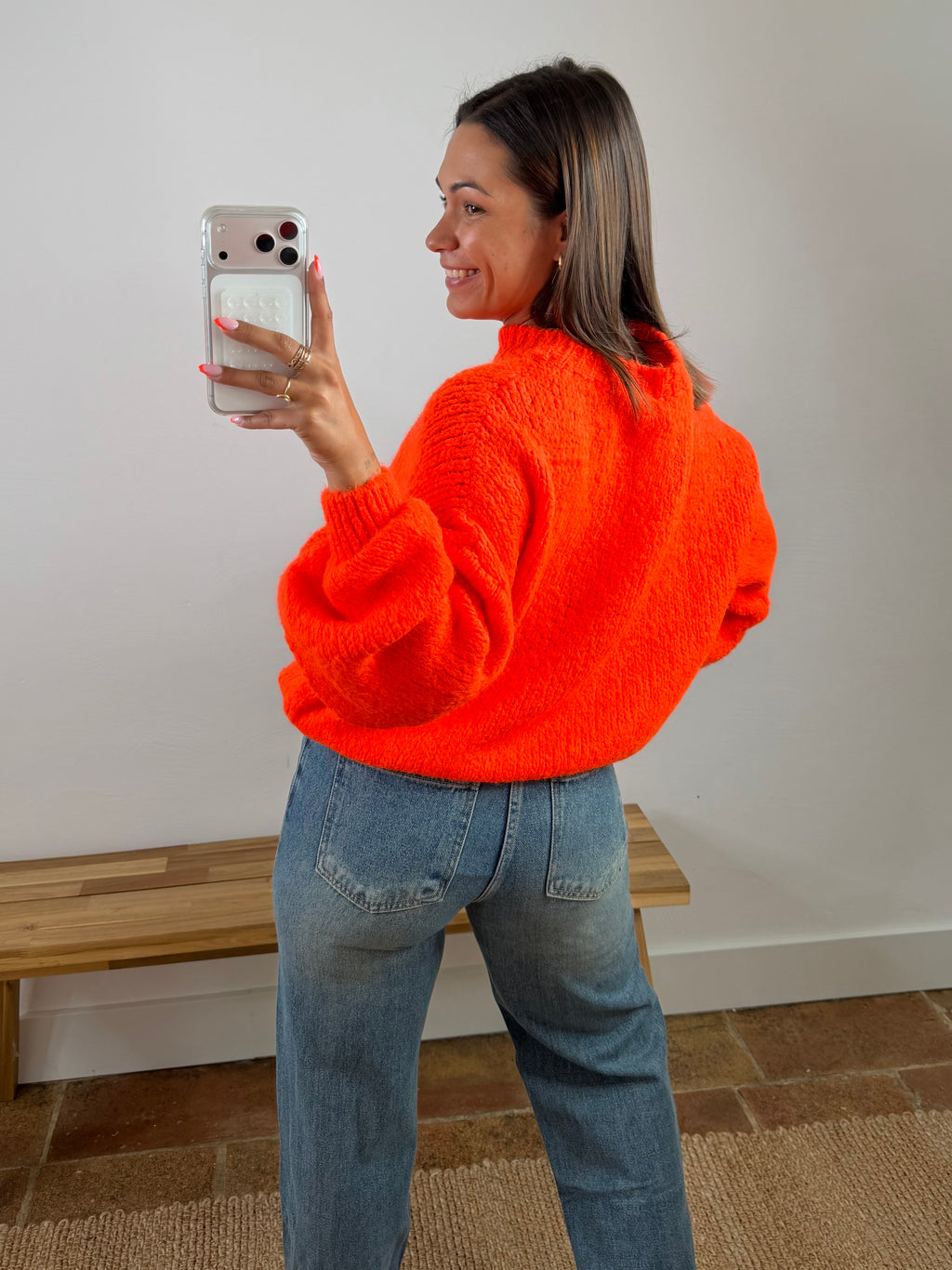 Pull Maolie du 34 au 44 - orange