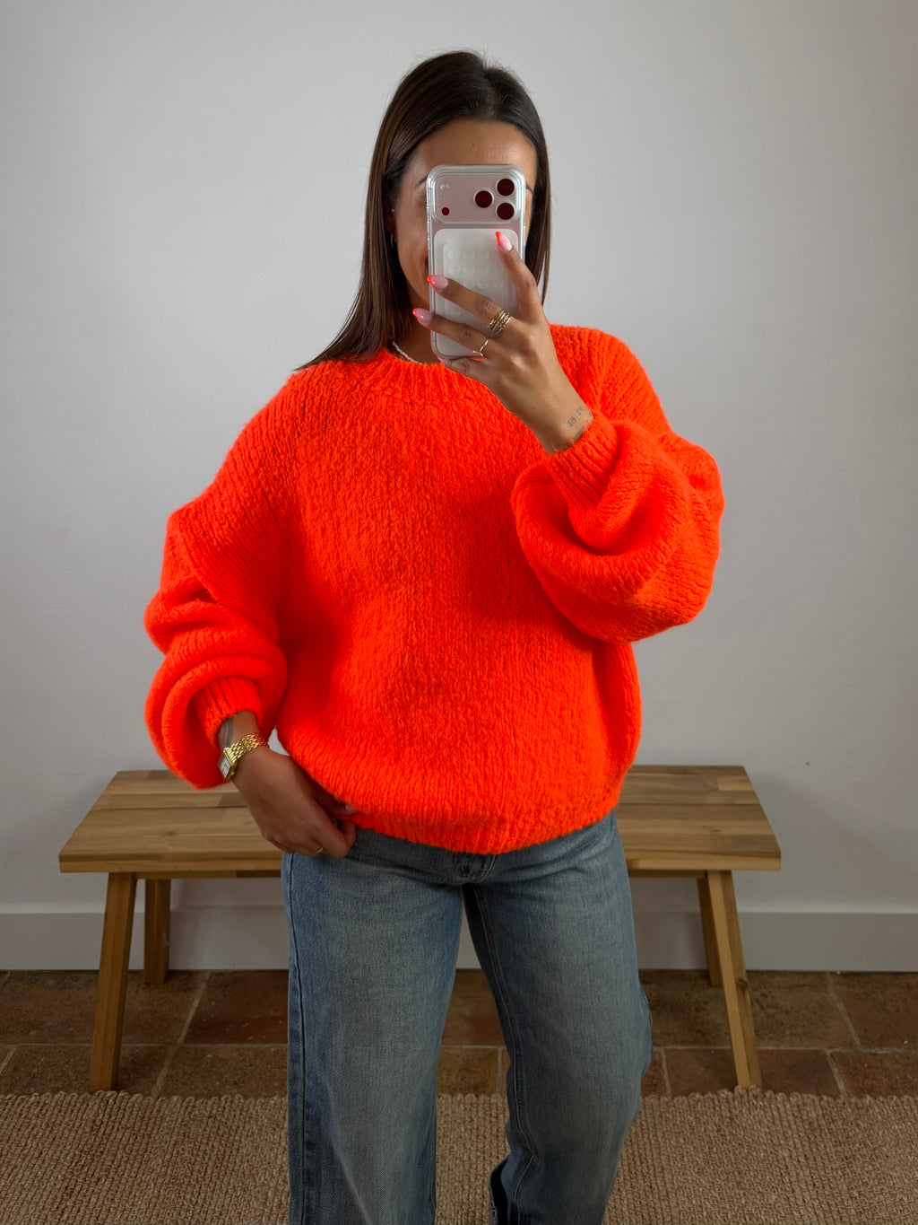 Pull Maolie du 34 au 44 - orange