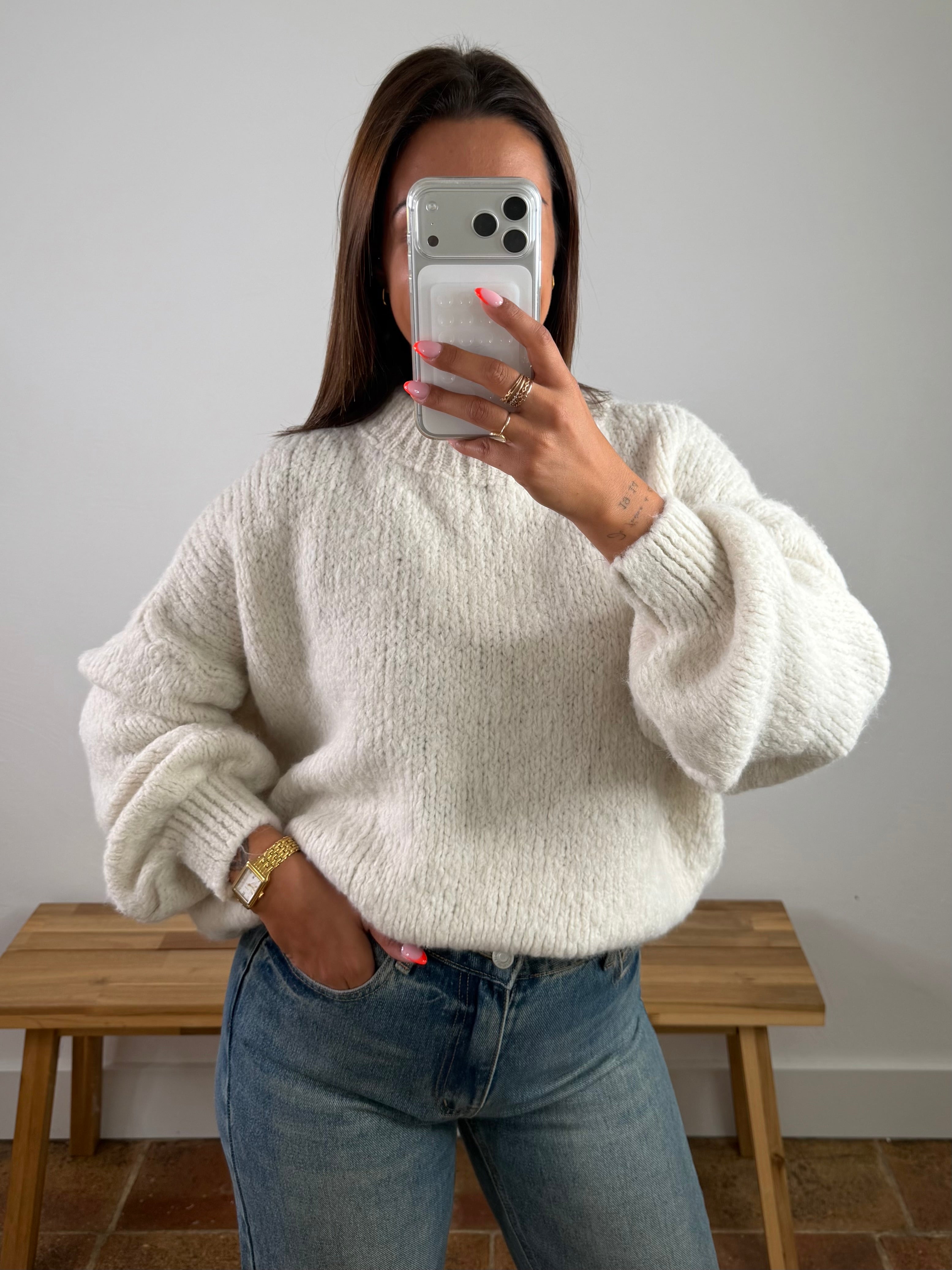 Pull Maolie du 34 au 44 - écru