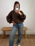 Pull Maolie du 34 au 44 - marron