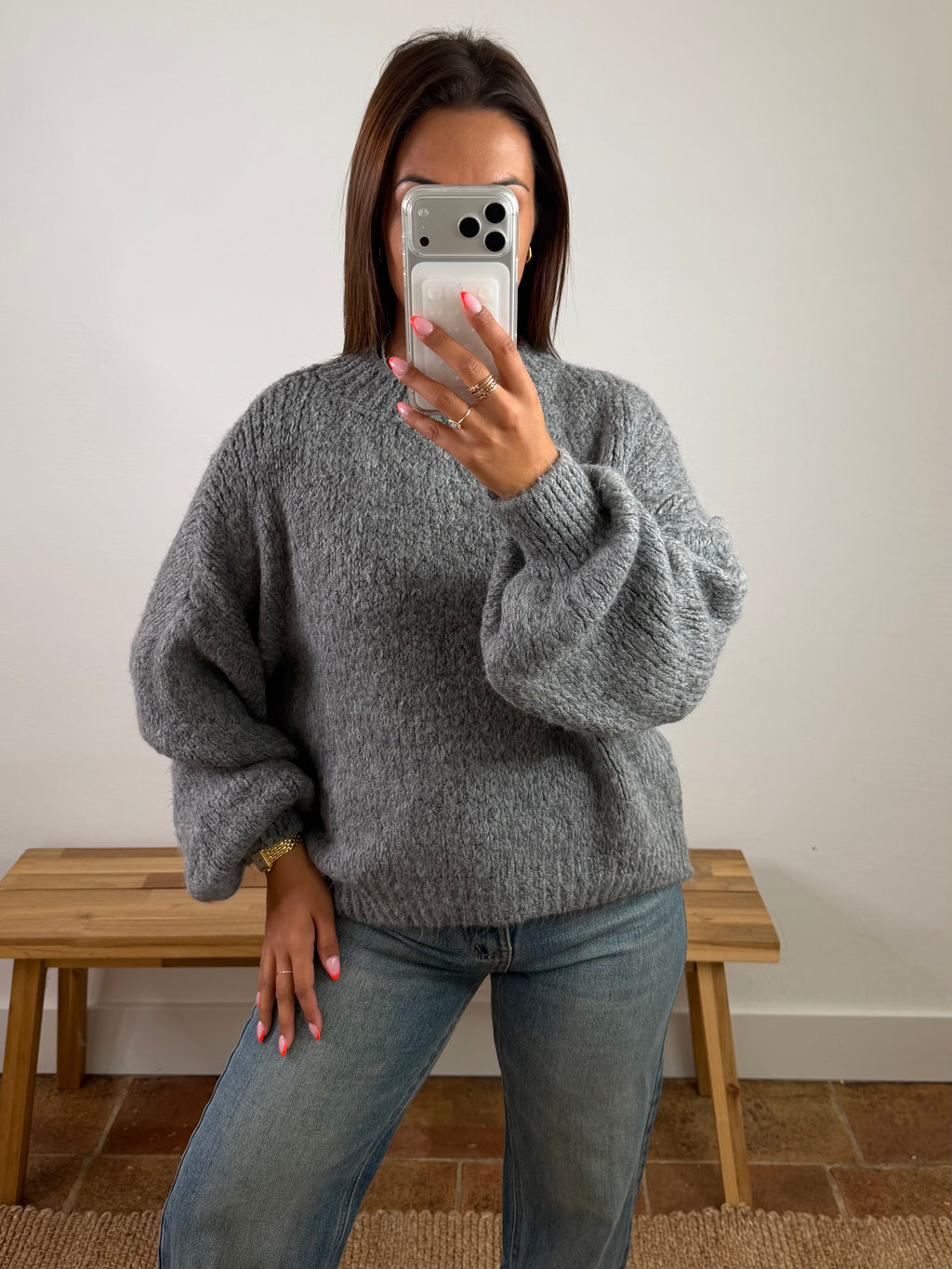 Pull Maolie du 34 au 44 - gris