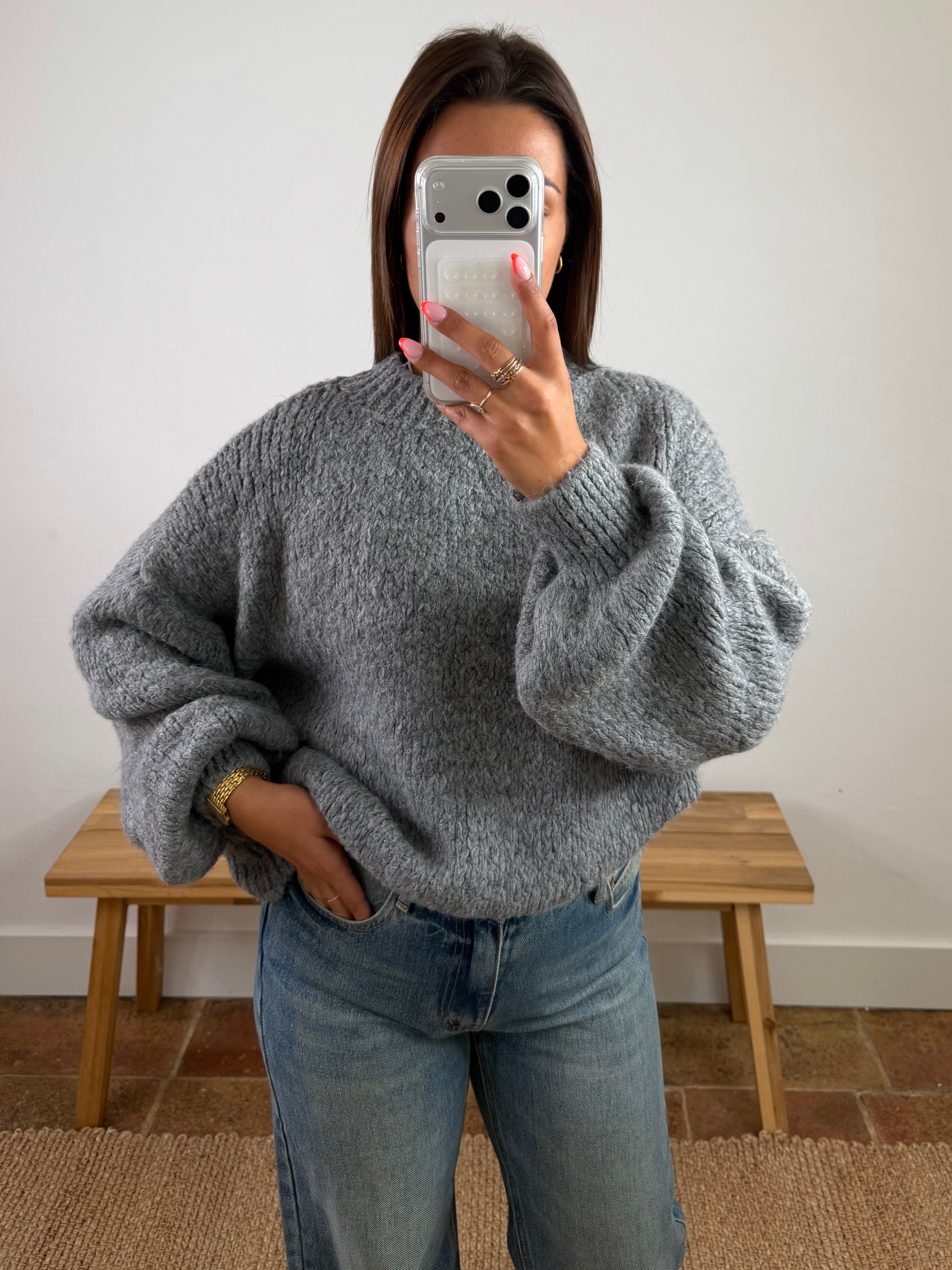 Pull Odile - gris