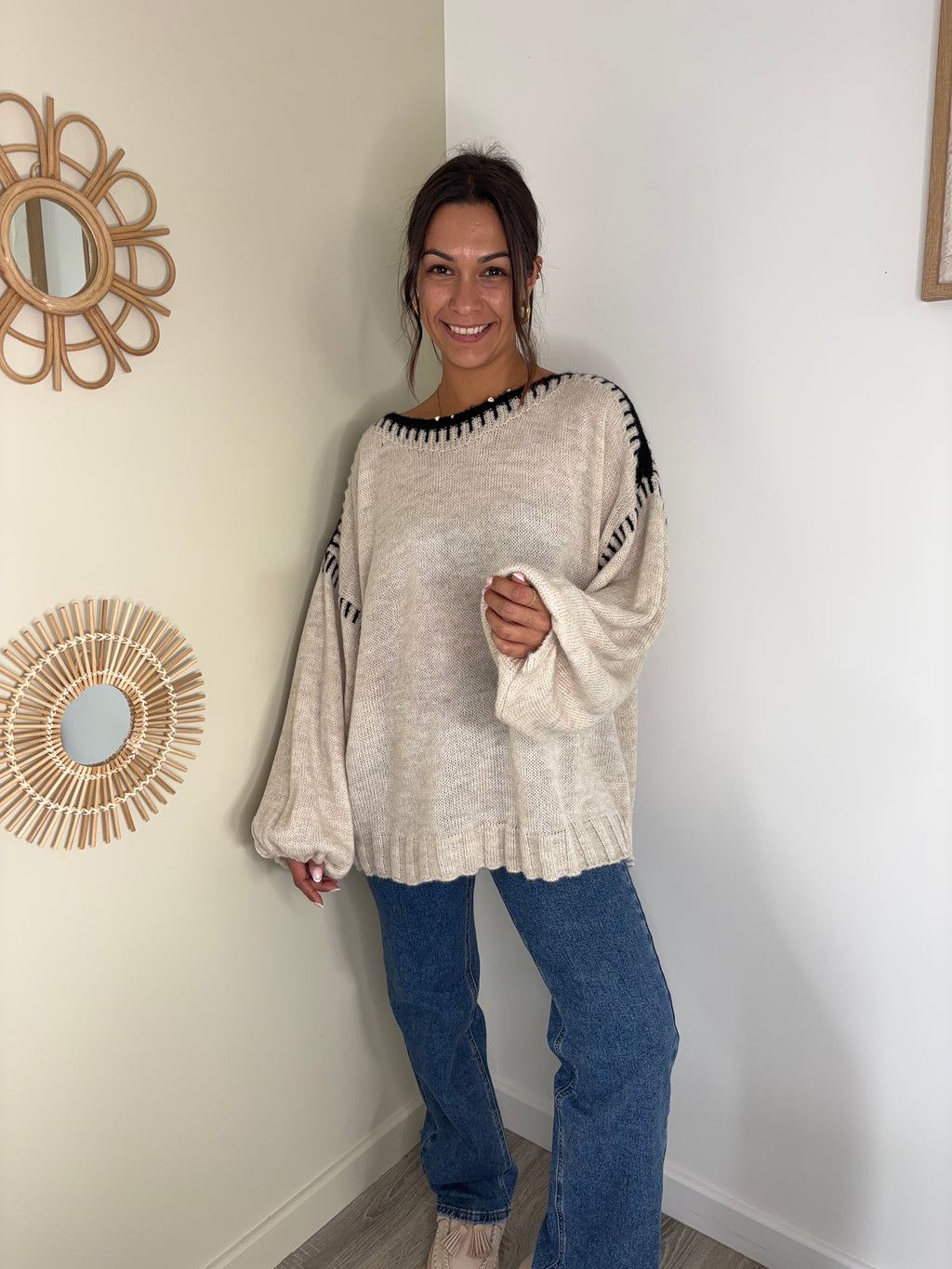 Pull Etelle - beige