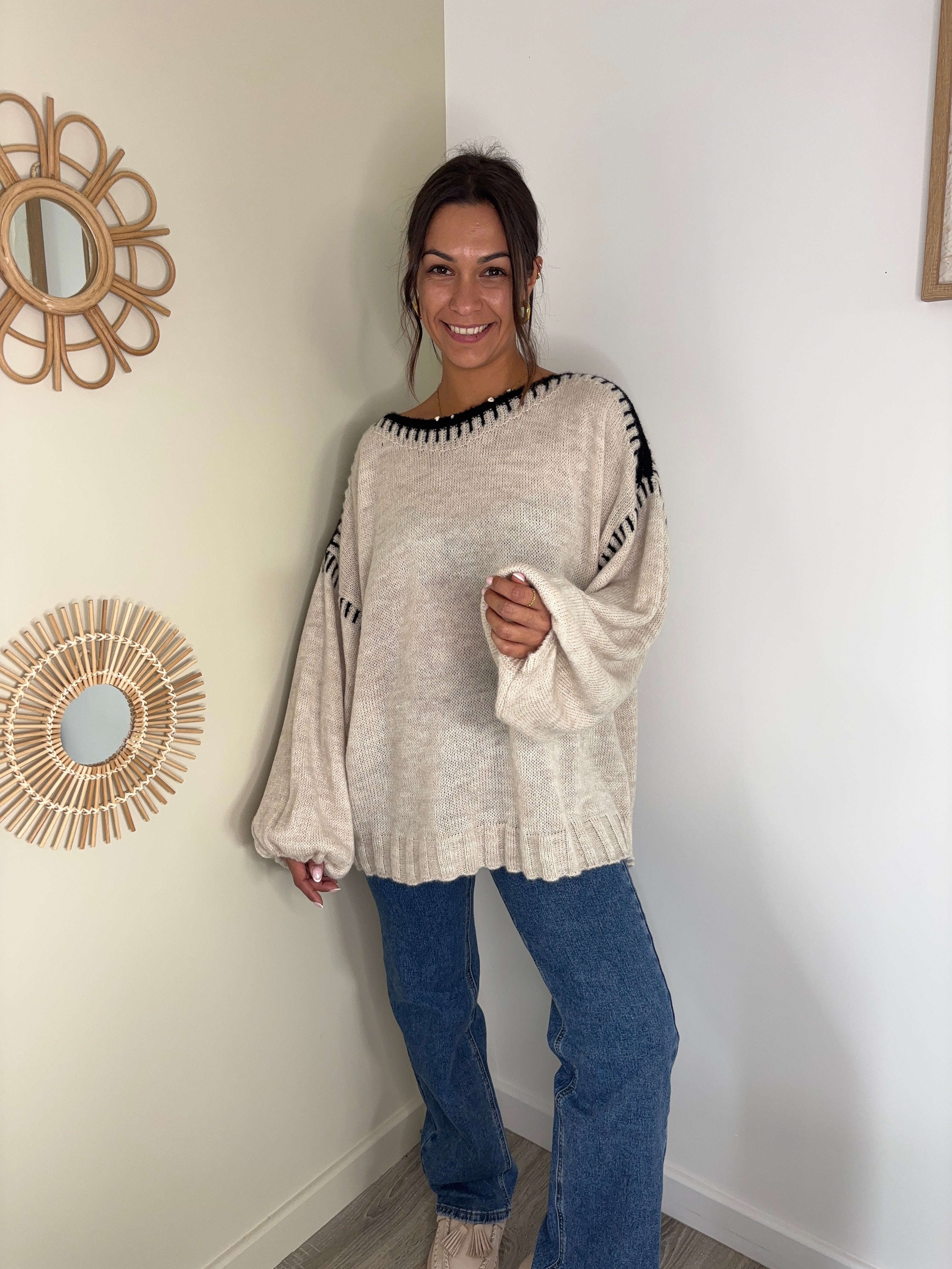 Pull Etelle - beige