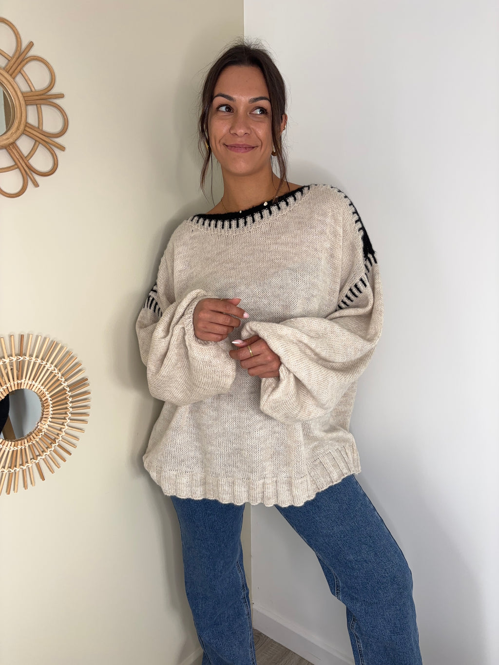Pull Etelle - beige