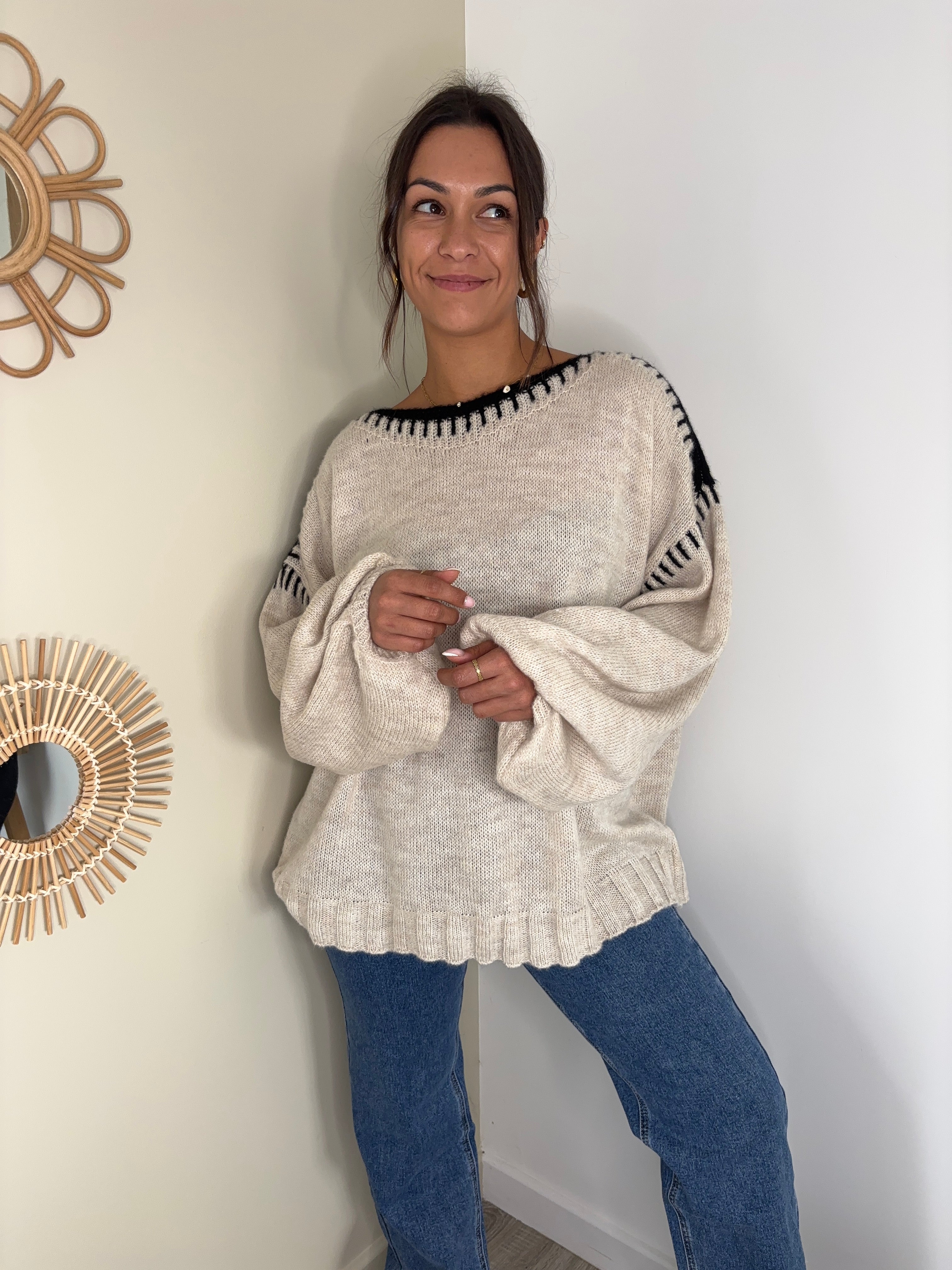 Pull Etelle - beige